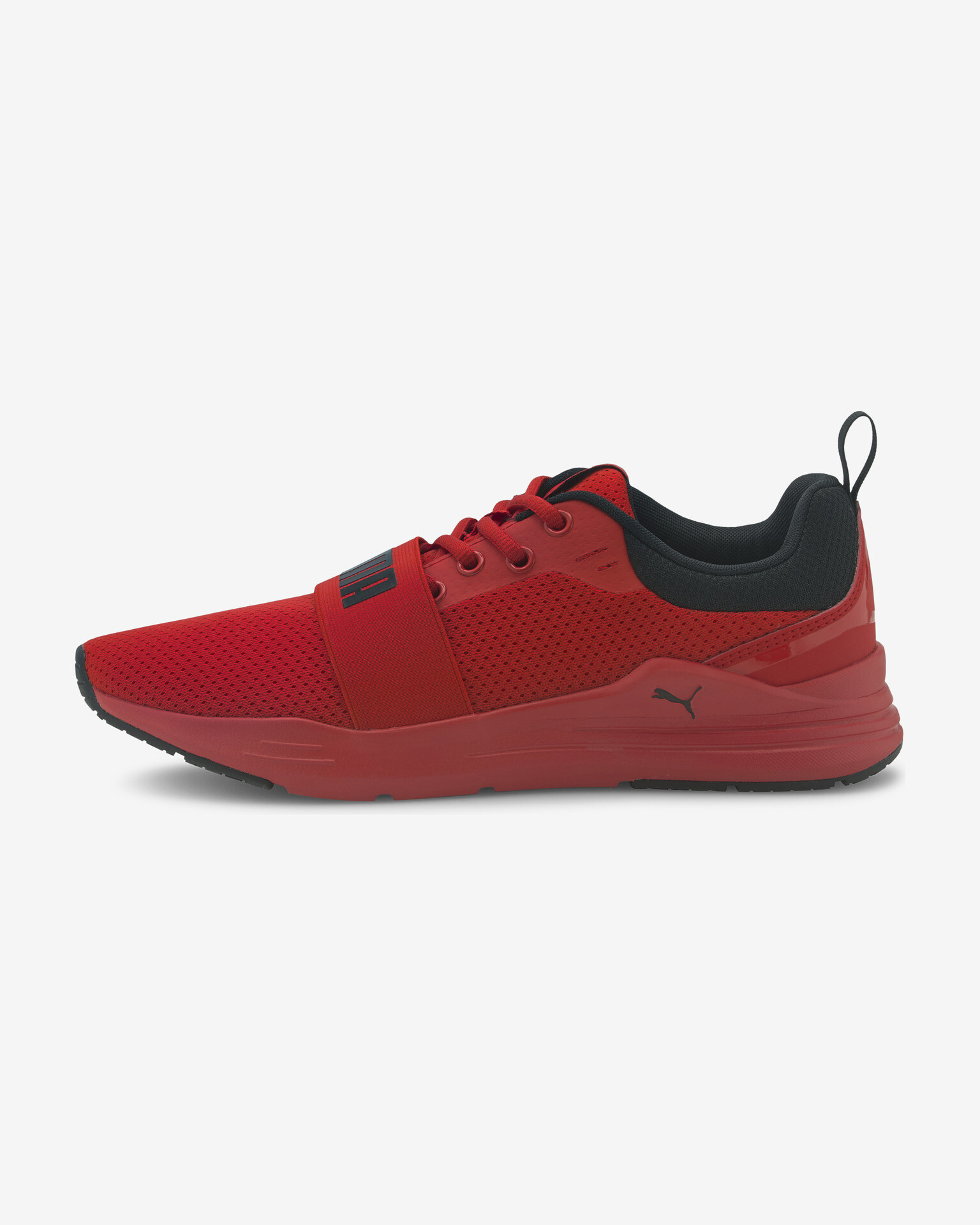 Puma Wired Run Sneakers Red - Pepit.gr