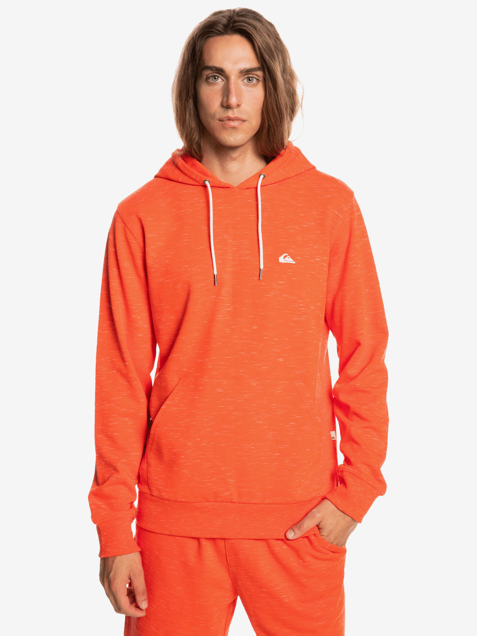 Quiksilver Bayrise Sweatshirt Orange - Pepit.gr