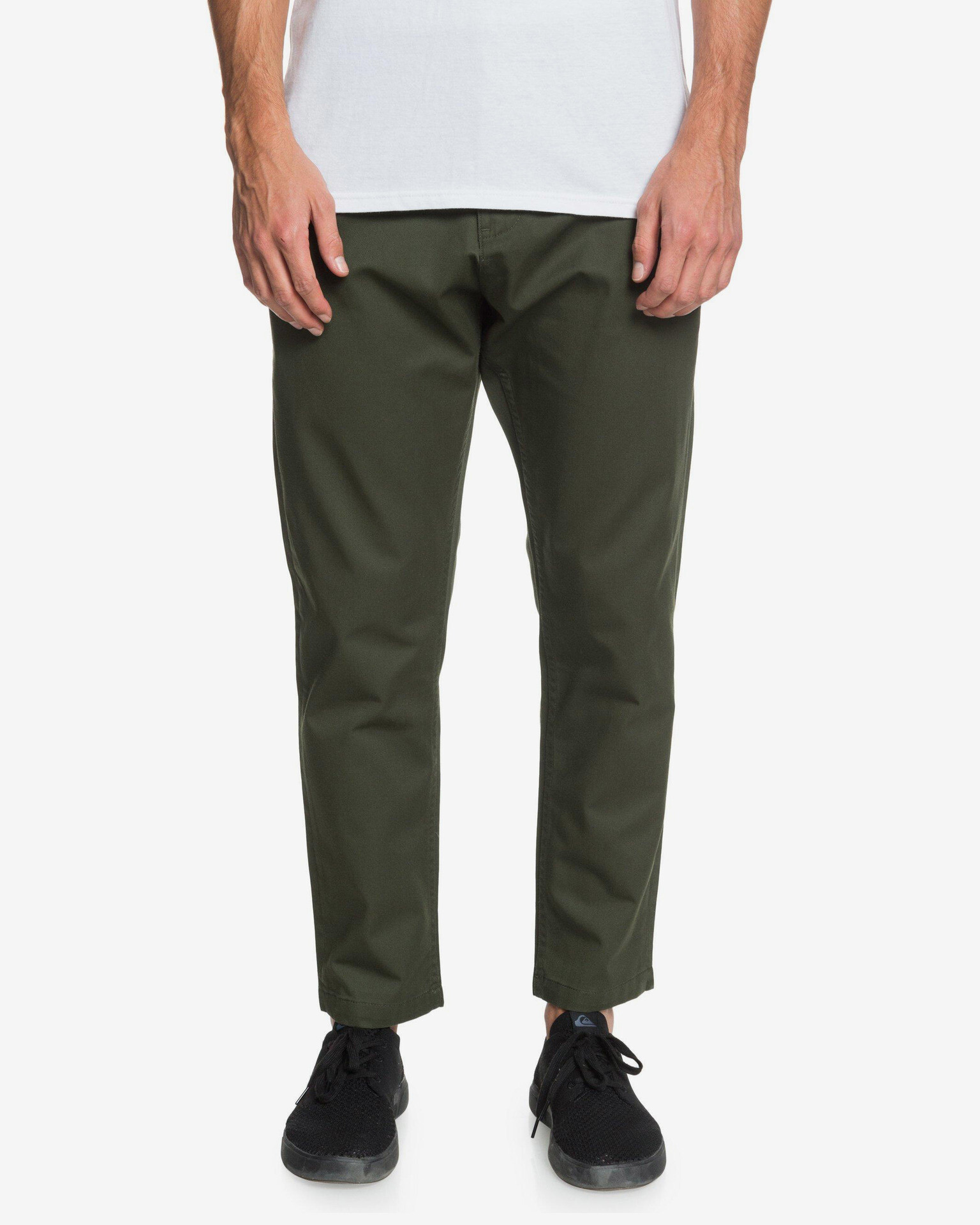 Quiksilver Disaray Trousers Green - Pepit.gr