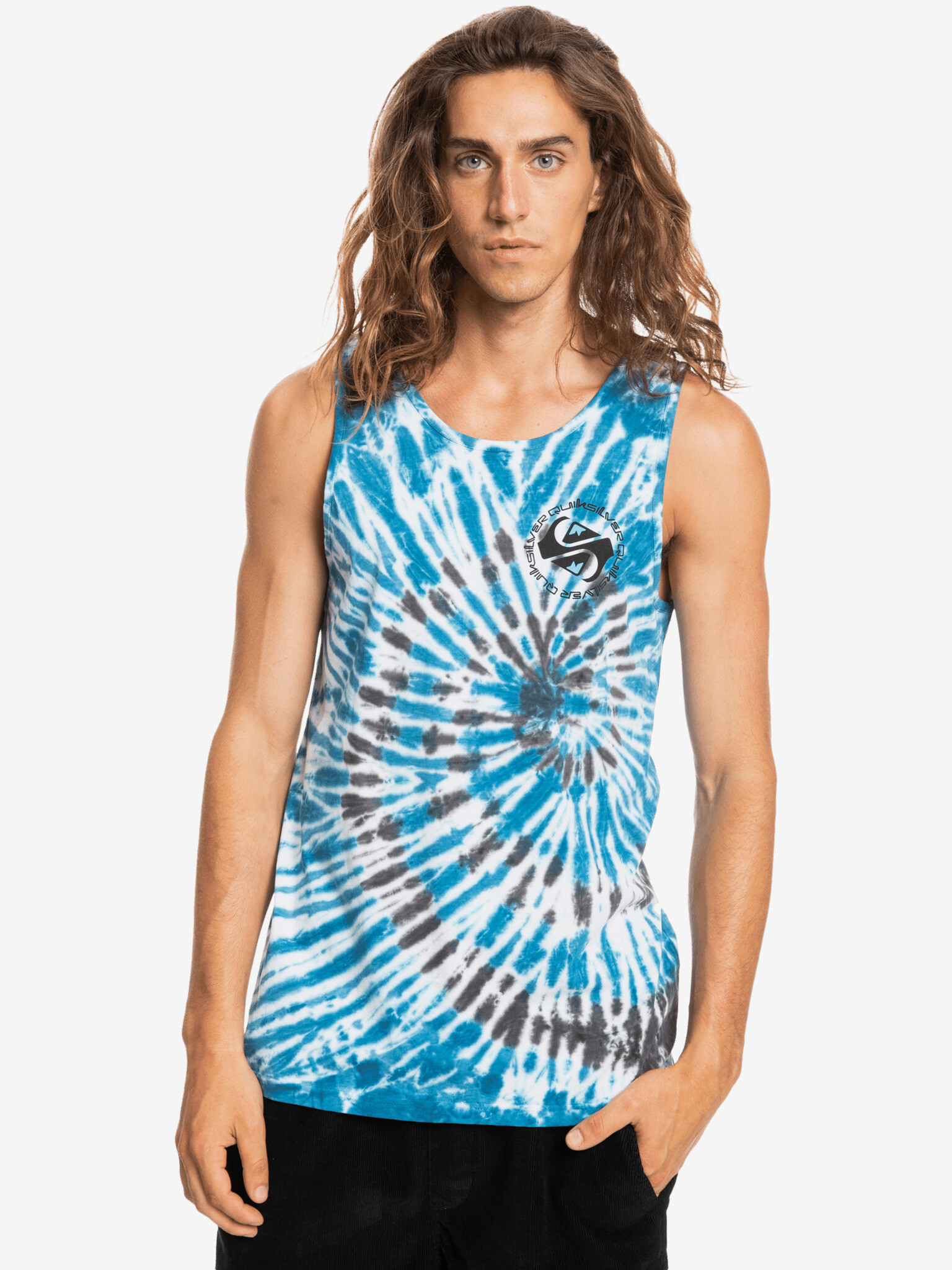 Quiksilver In Circle Top Blue - Pepit.gr