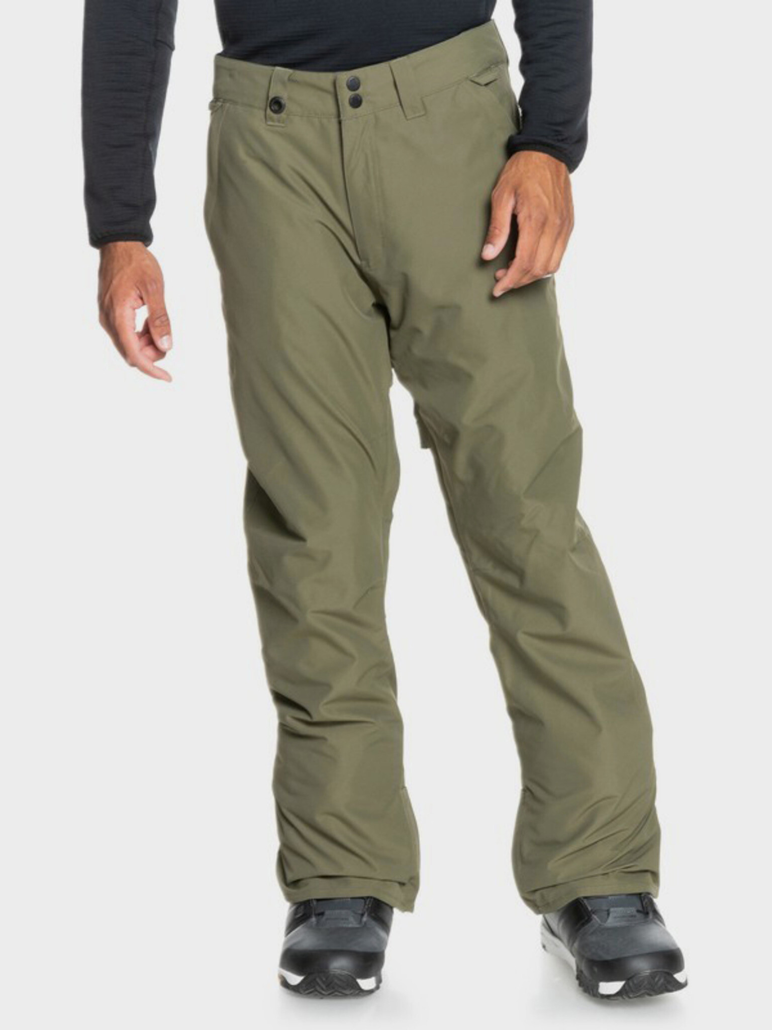 Quiksilver Trousers Green - Pepit.gr