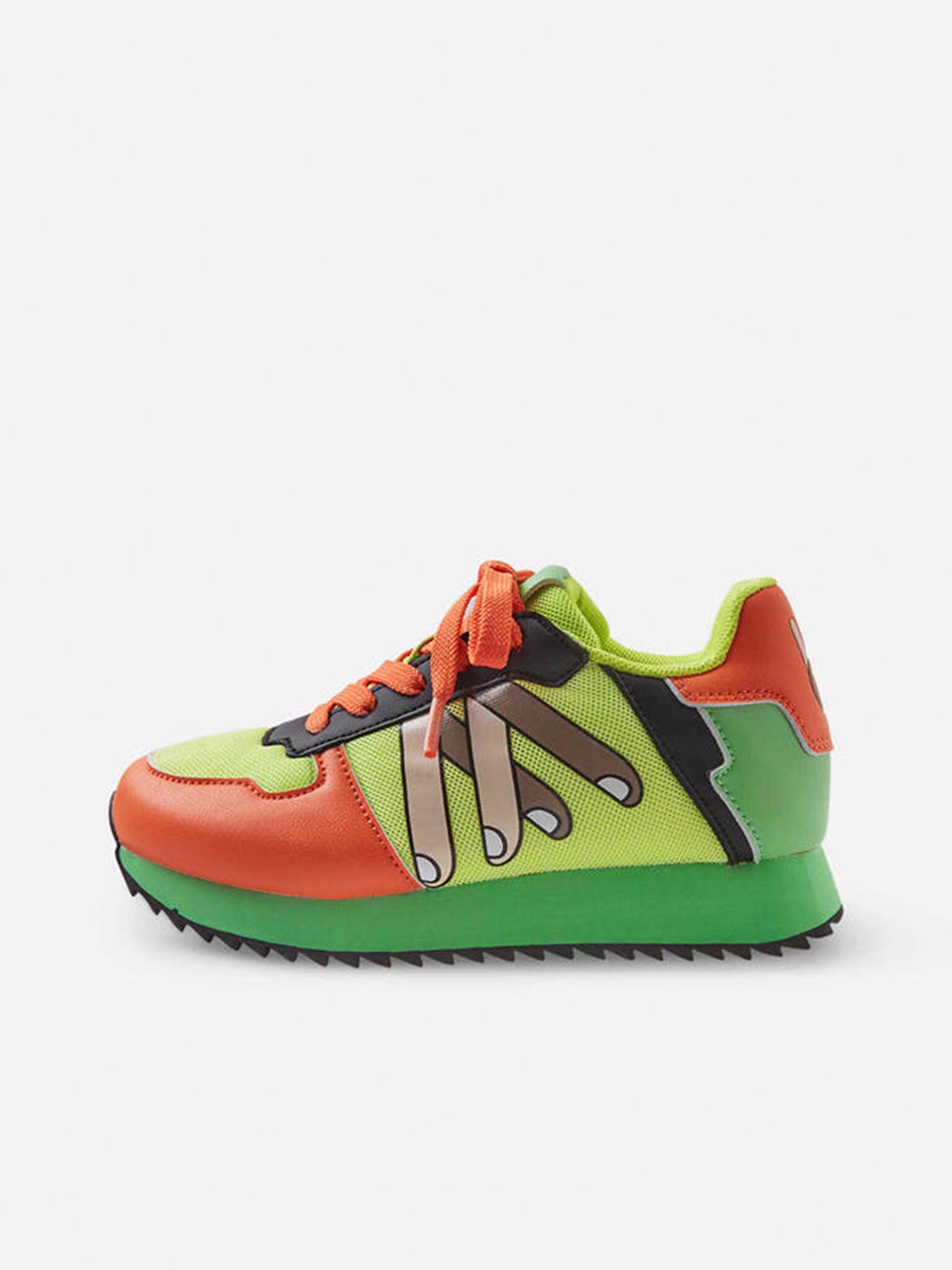 Reima Kids Sneakers Green - Pepit.gr