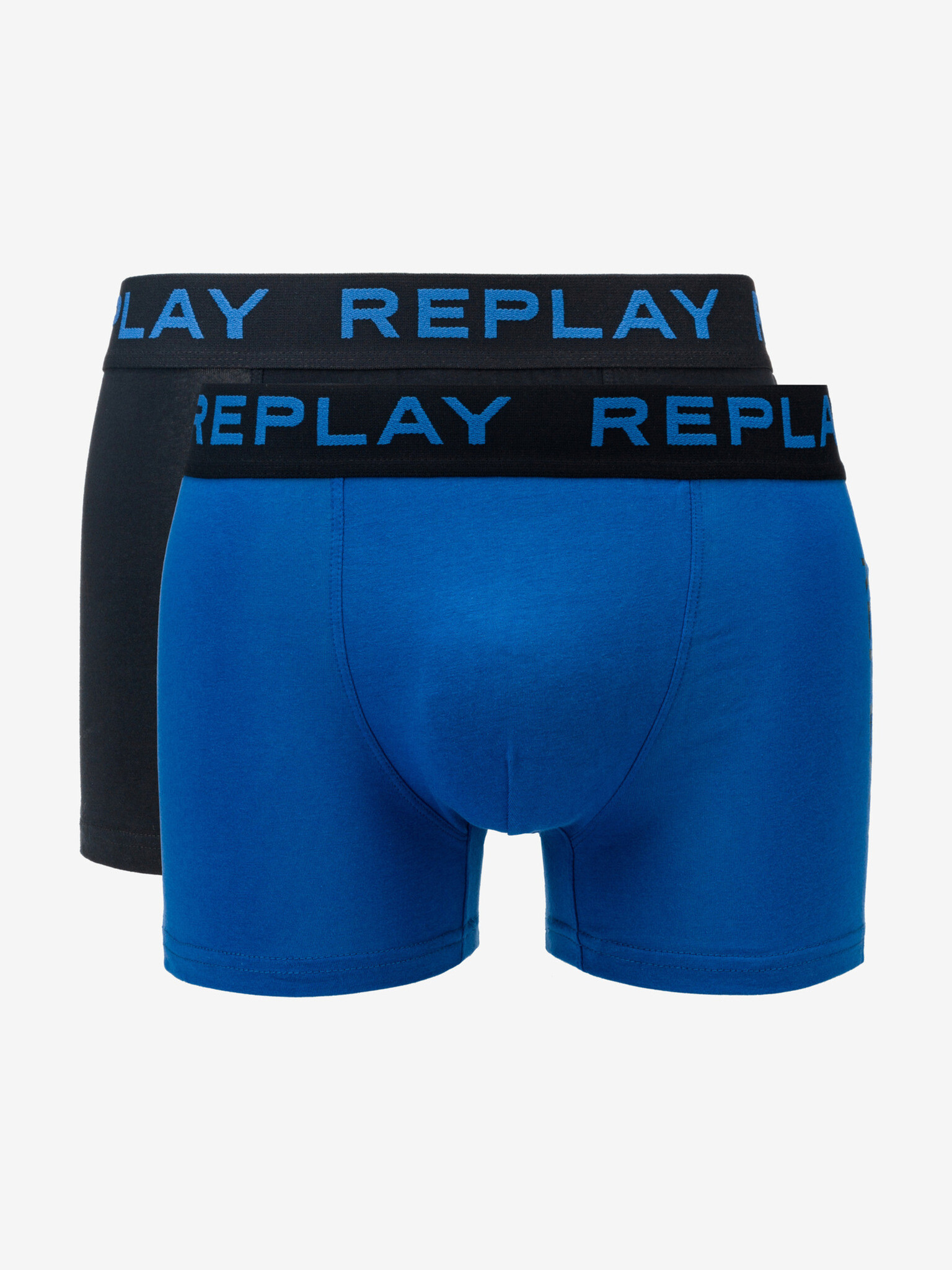 Replay Boxers 2 pcs Black - Pepit.gr