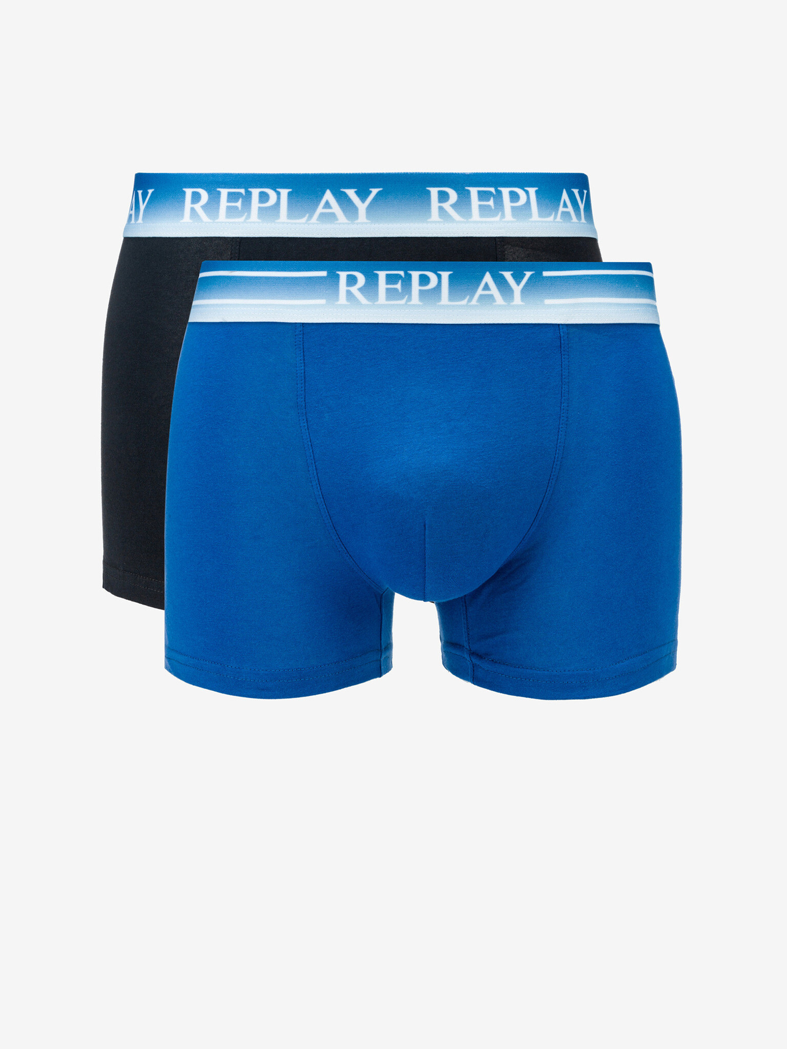 Replay Boxers 2 pcs Black - Pepit.gr