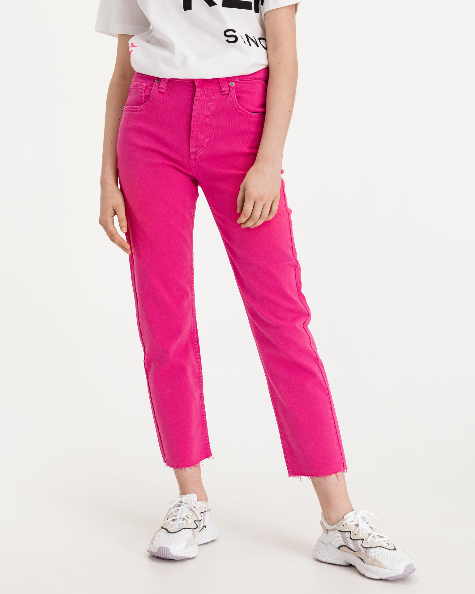 Replay Maijke Jeans Pink - Pepit.gr