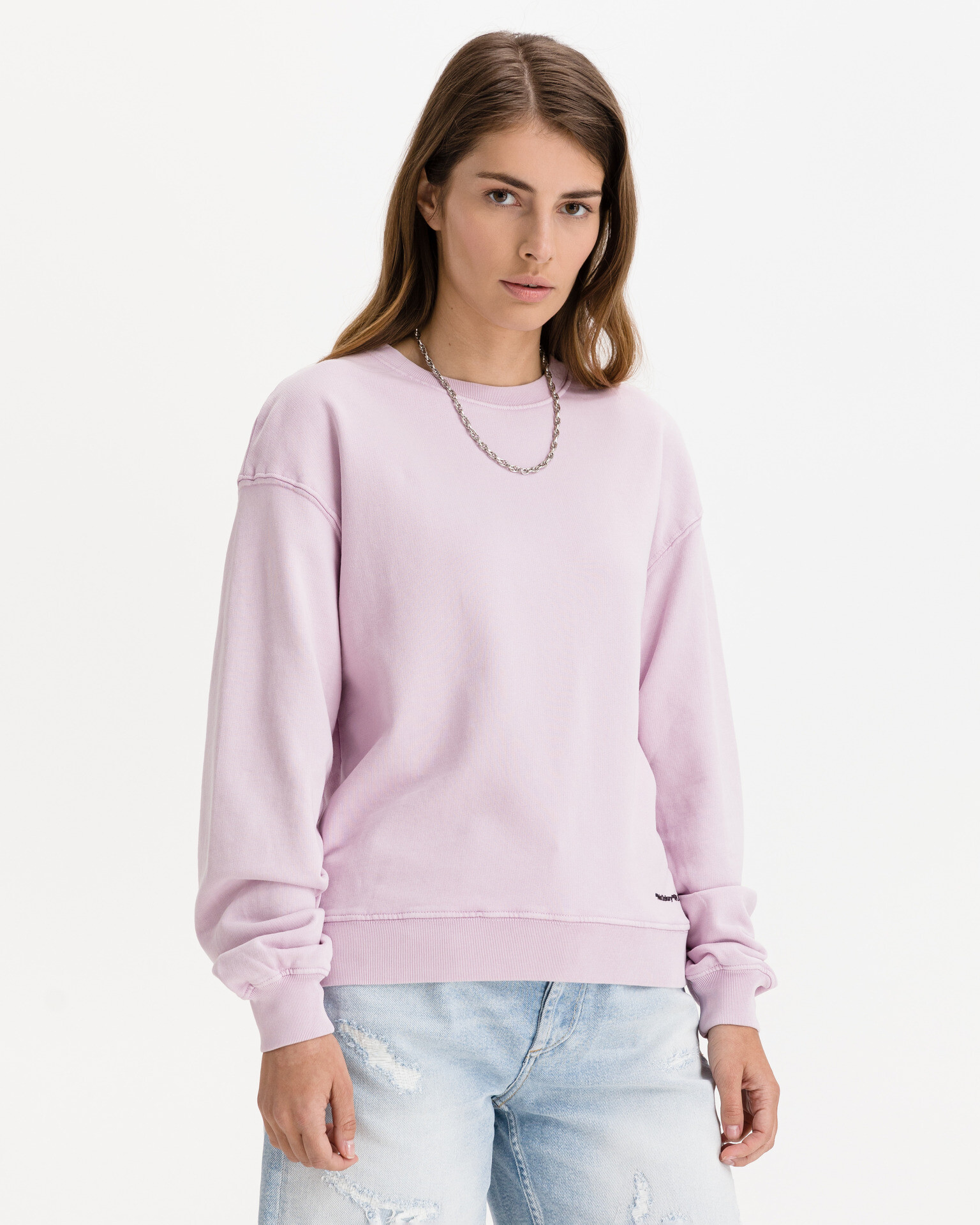 Replay Sweatshirt Pink - Pepit.gr