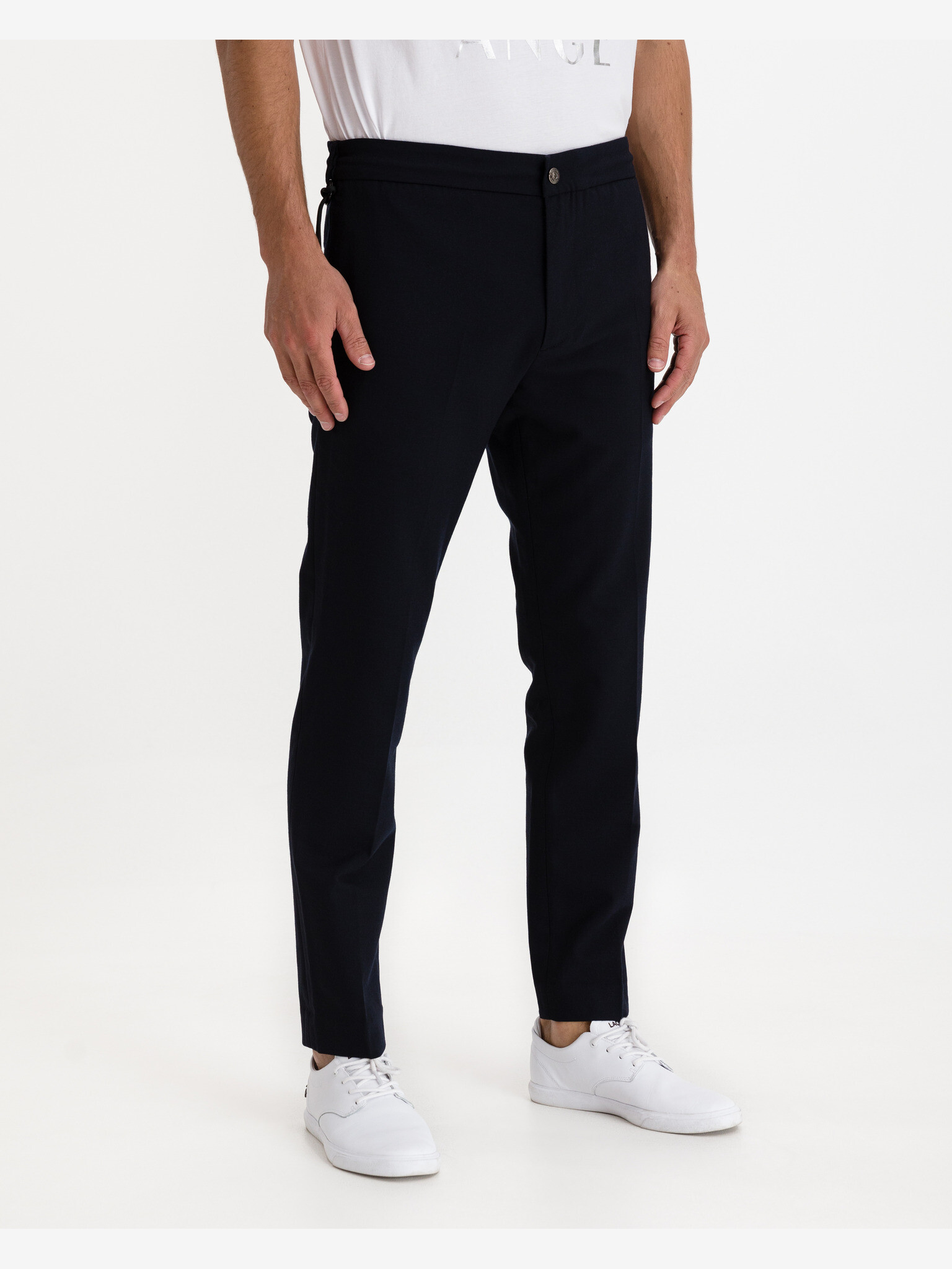 Replay Trousers Blue - Pepit.gr