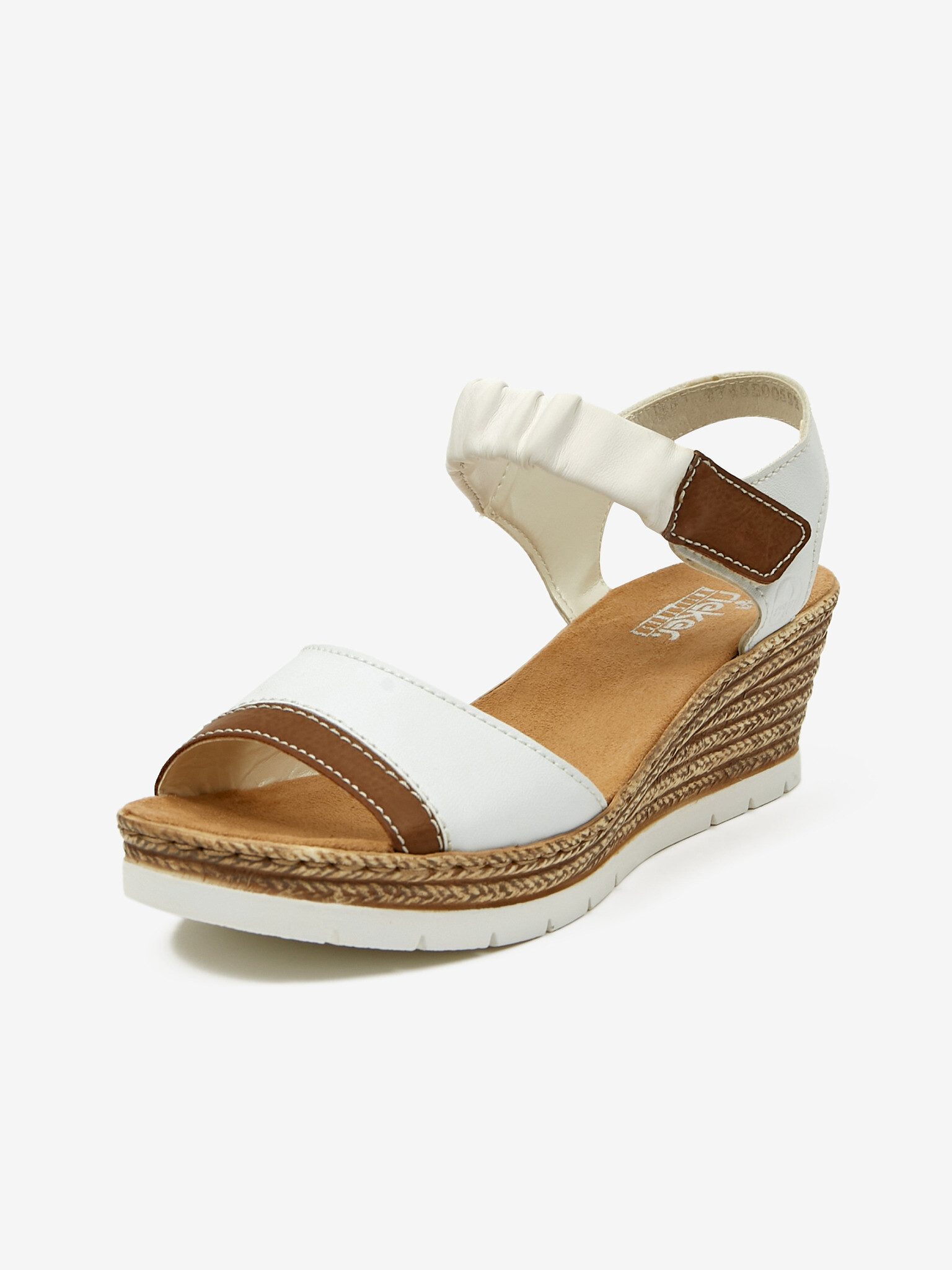 Rieker Sandals White - Pepit.gr