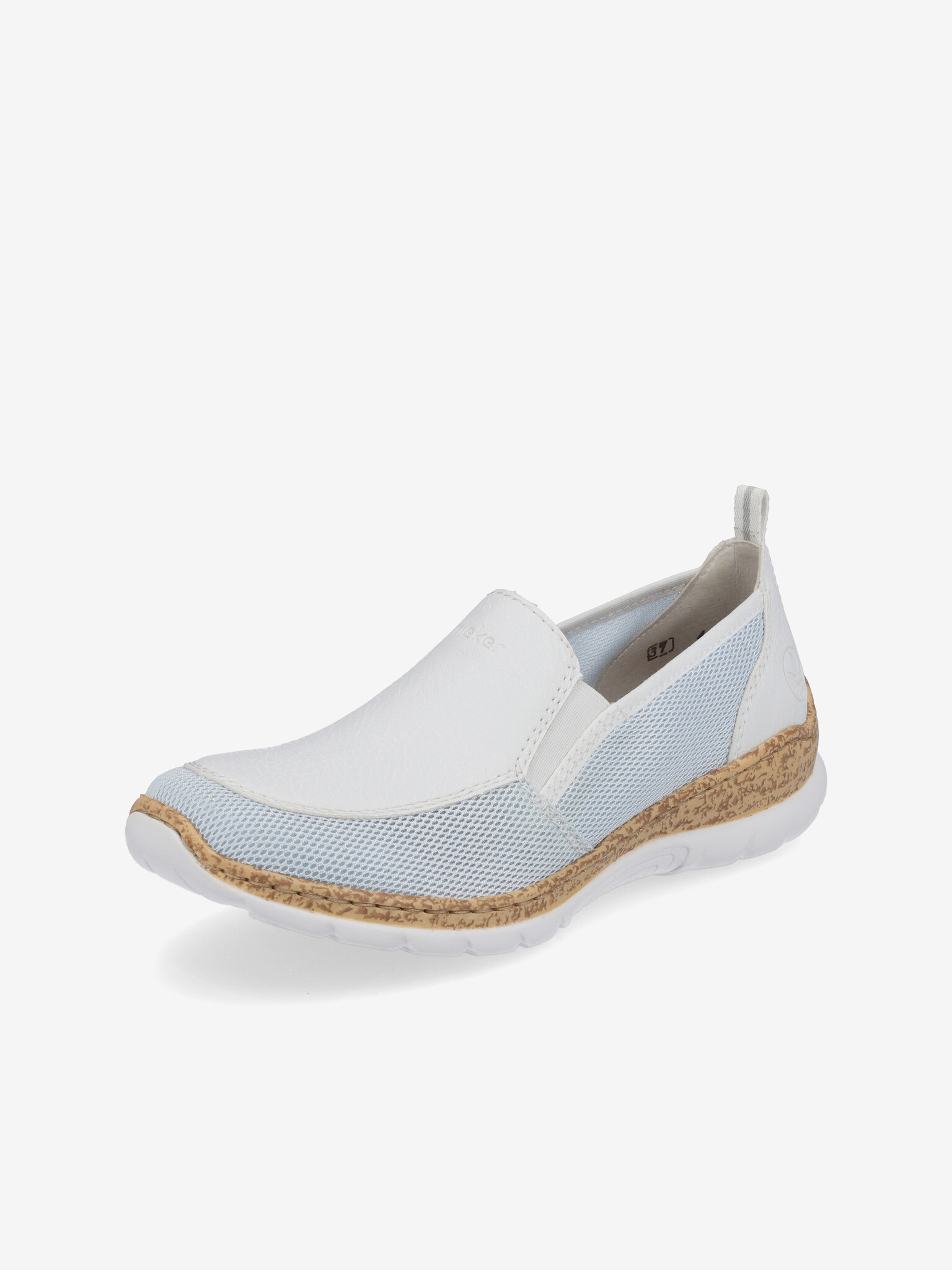 Rieker Slip On White - Pepit.gr