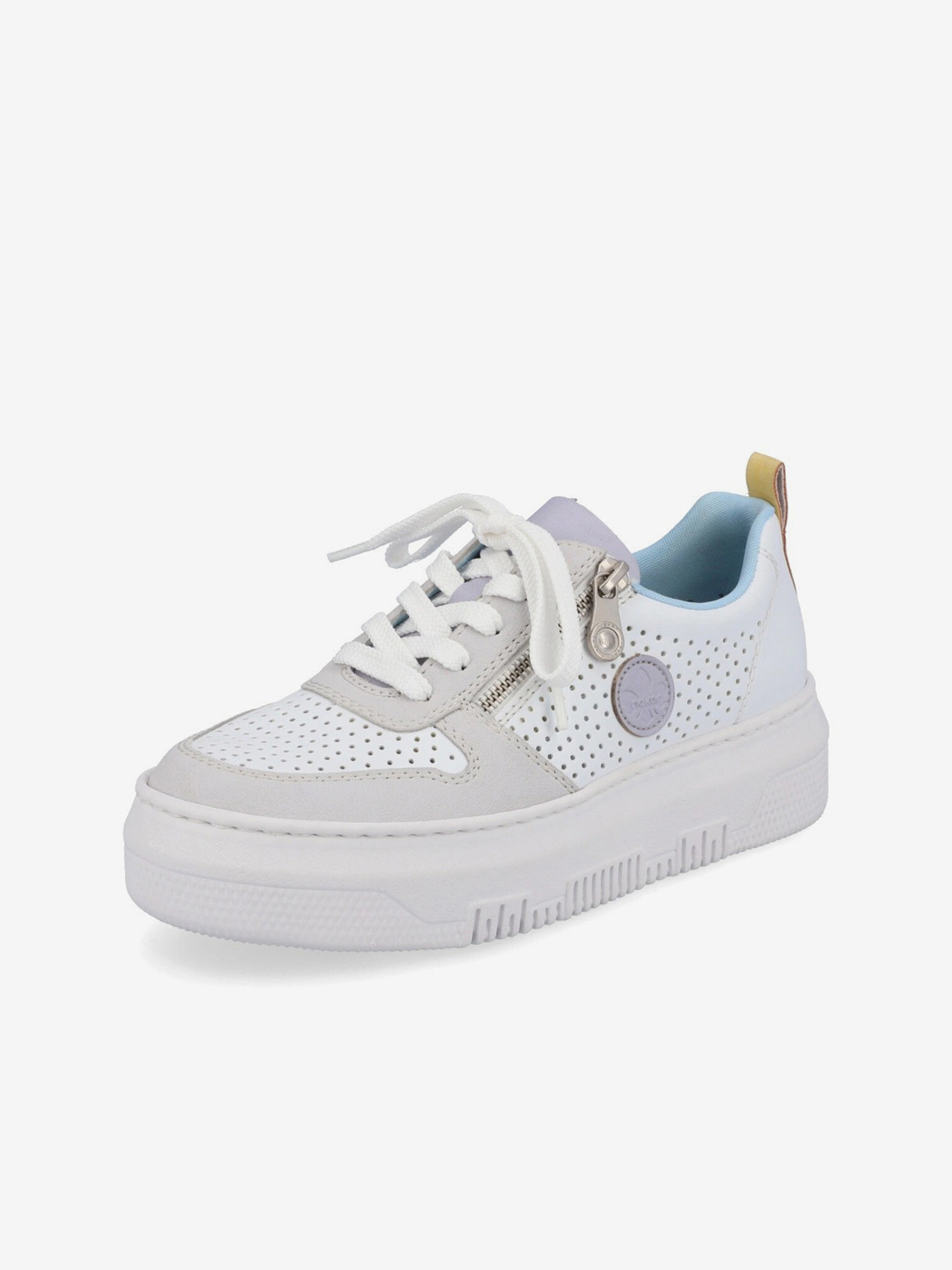 Rieker Sneakers White - Pepit.gr