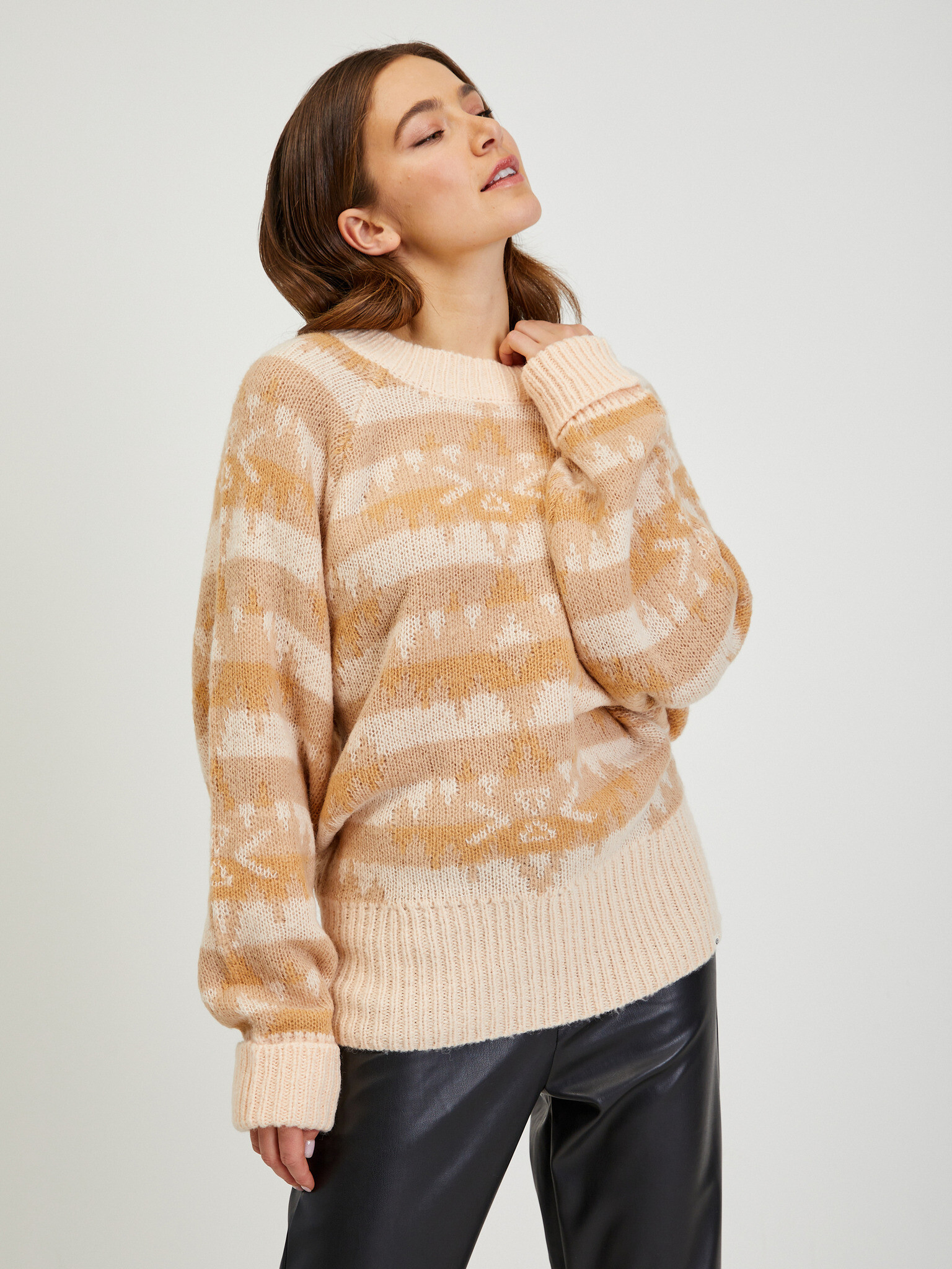 Rip Curl Sweater Beige - Pepit.gr