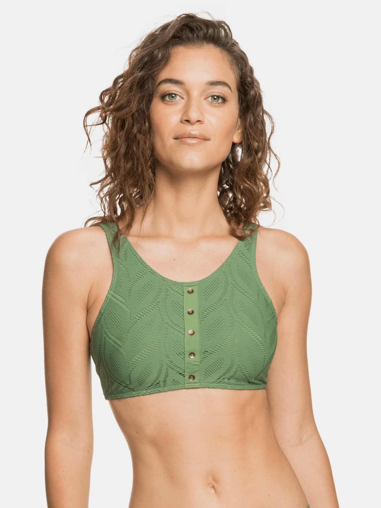 Roxy Bikini top Green - Pepit.gr