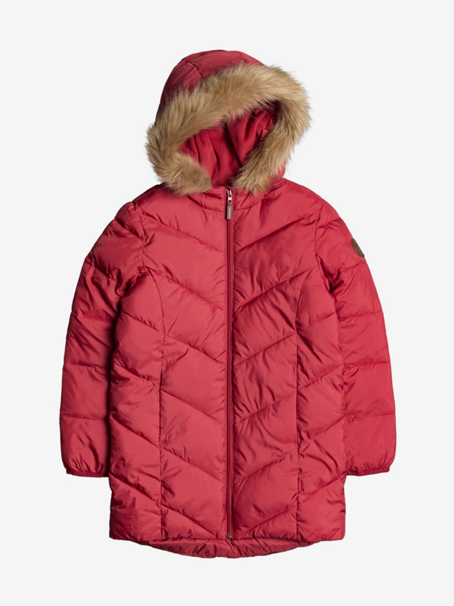 Roxy Kids Jacket Red - Pepit.gr