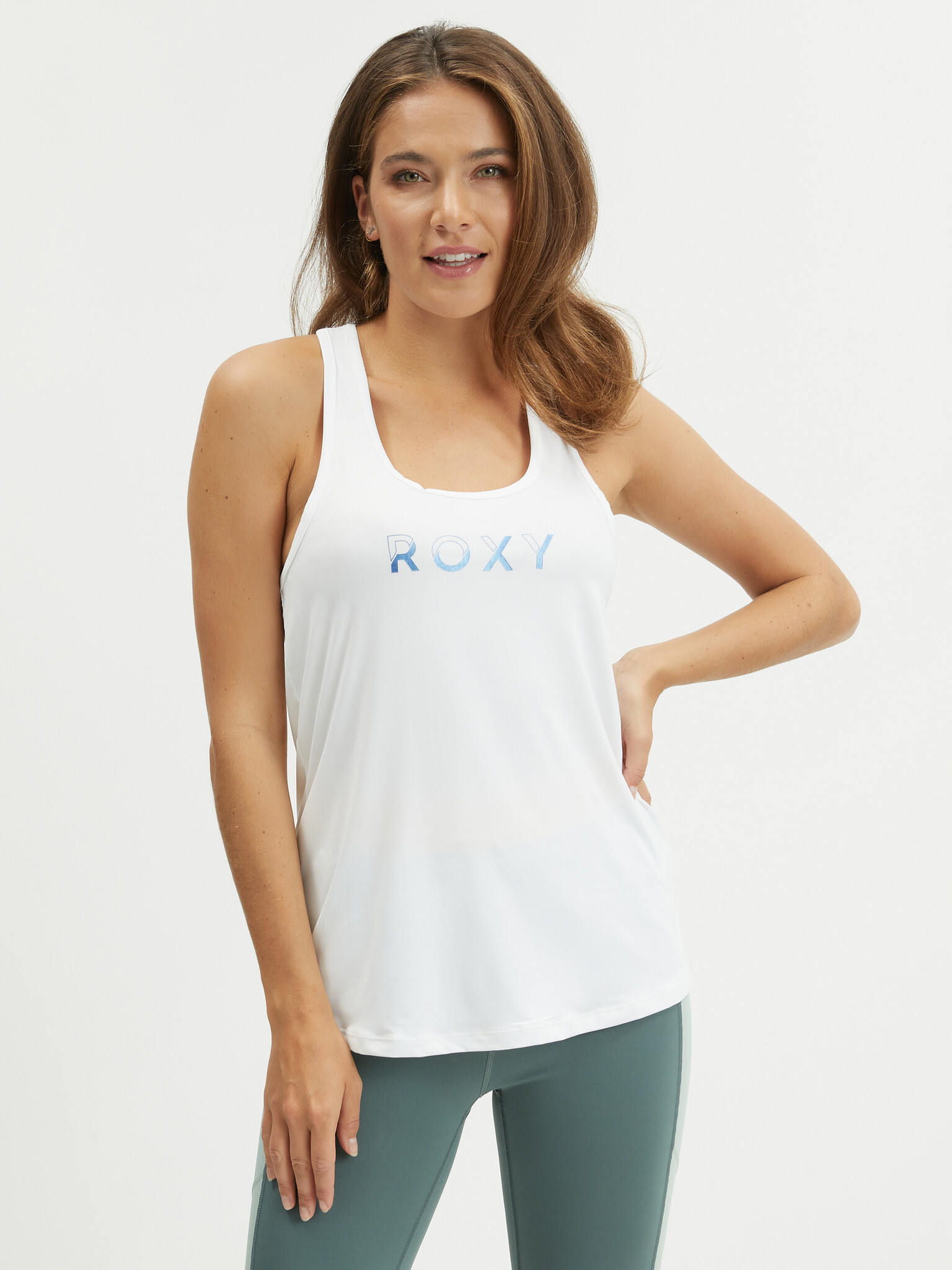 Roxy Rock Non Stop Top White - Pepit.gr