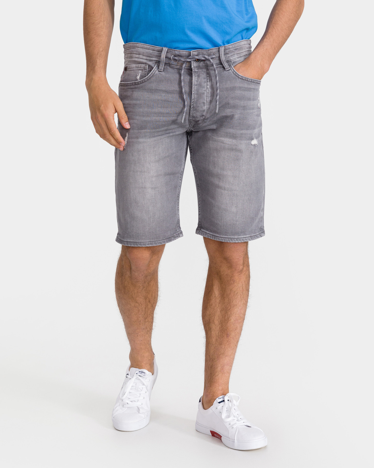 Salsa Jeans Short pants Grey - Pepit.gr