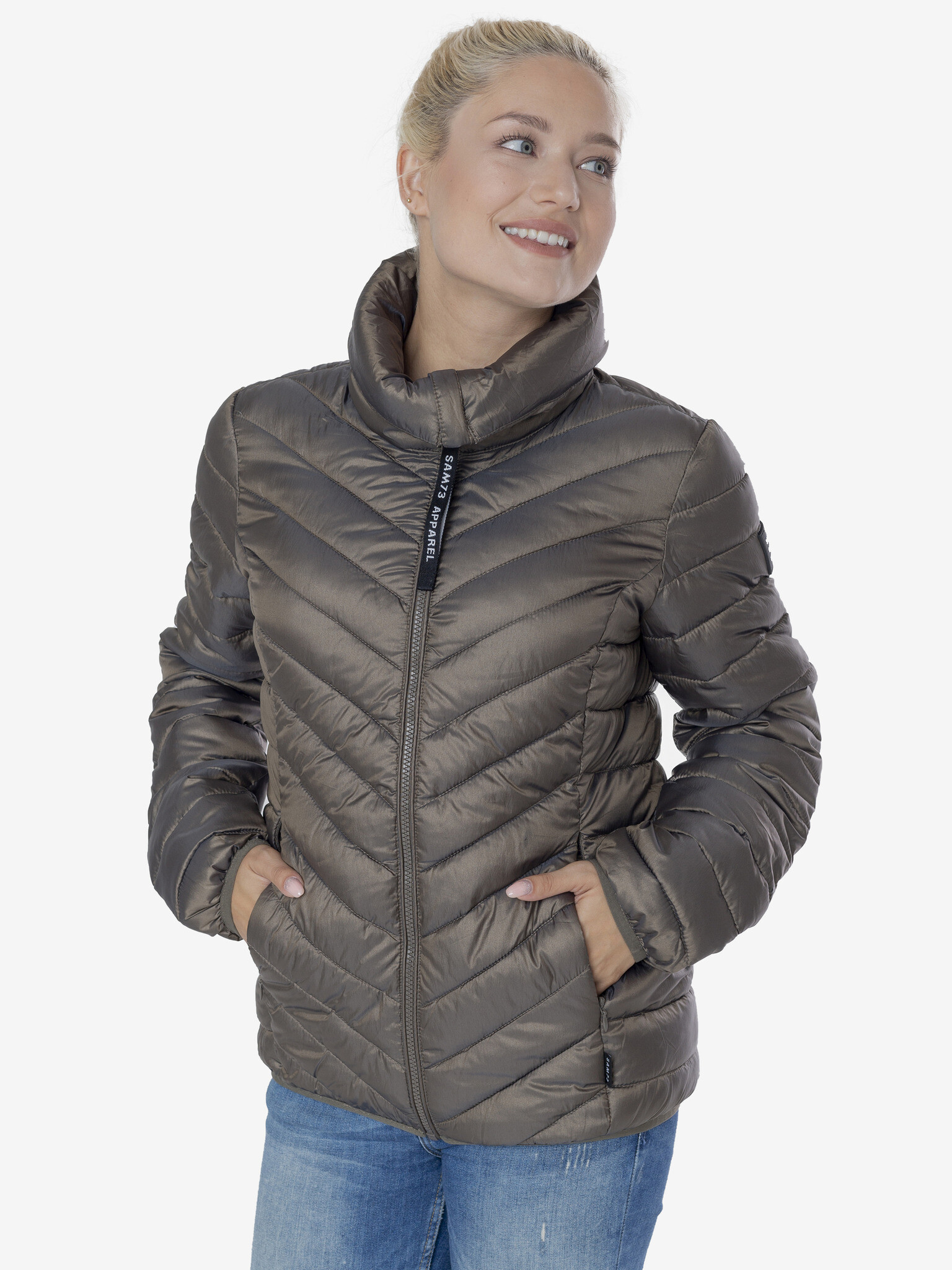 Sam 73 Isabella Winter jacket Brown - Pepit.gr