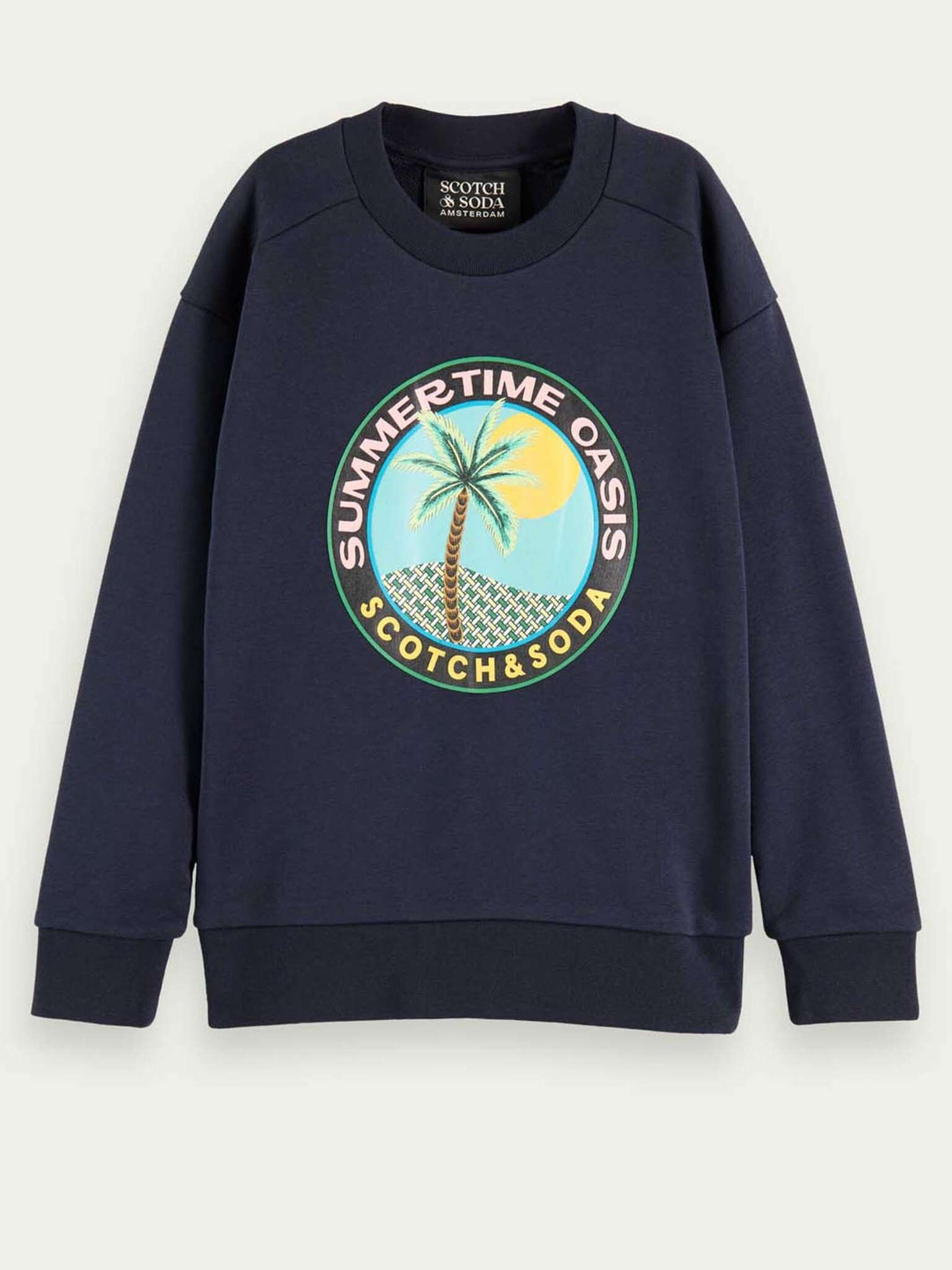 Scotch & Soda Kids Sweatshirt Blue - Pepit.gr