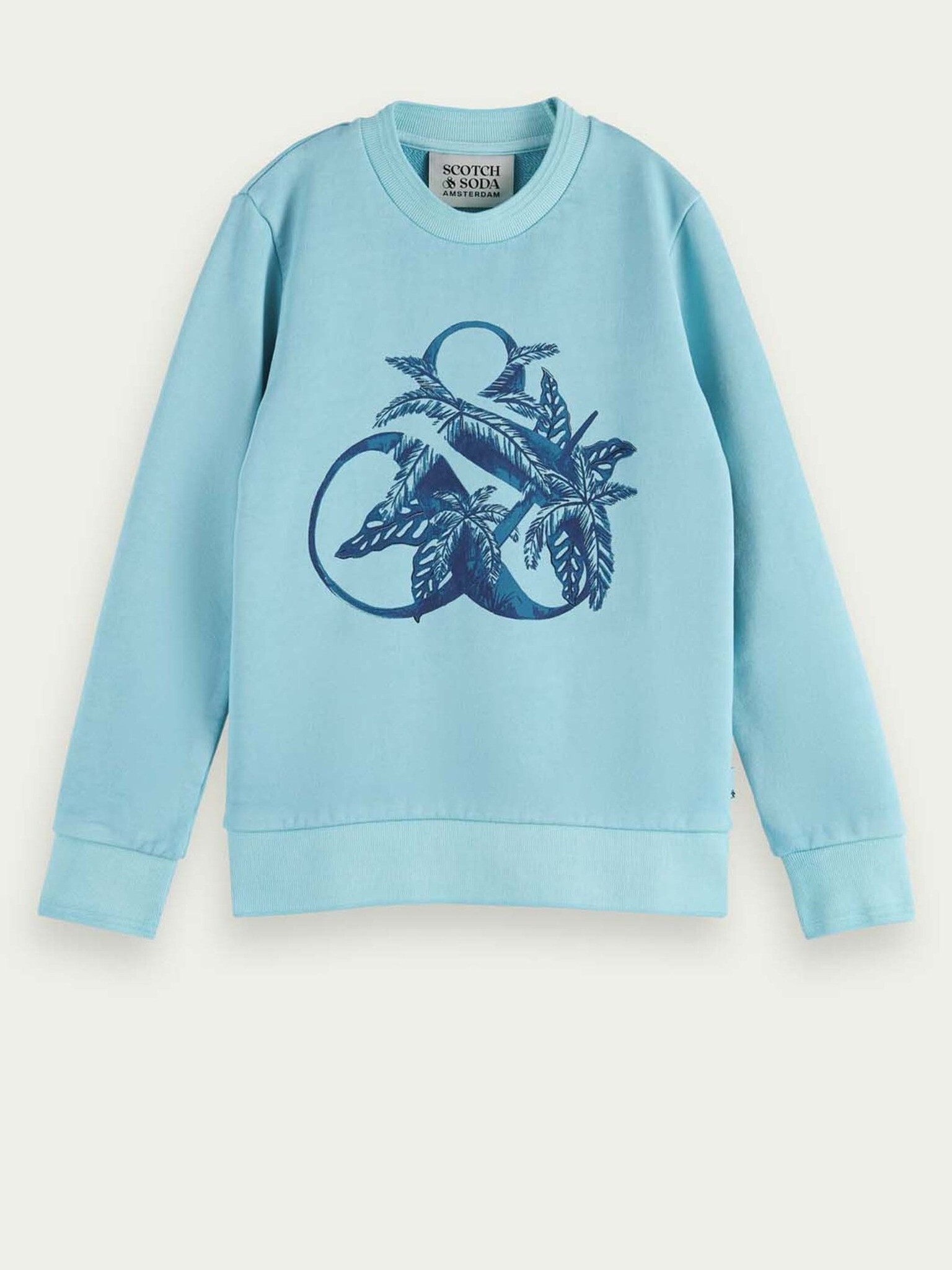 Scotch & Soda Kids Sweatshirt Blue - Pepit.gr