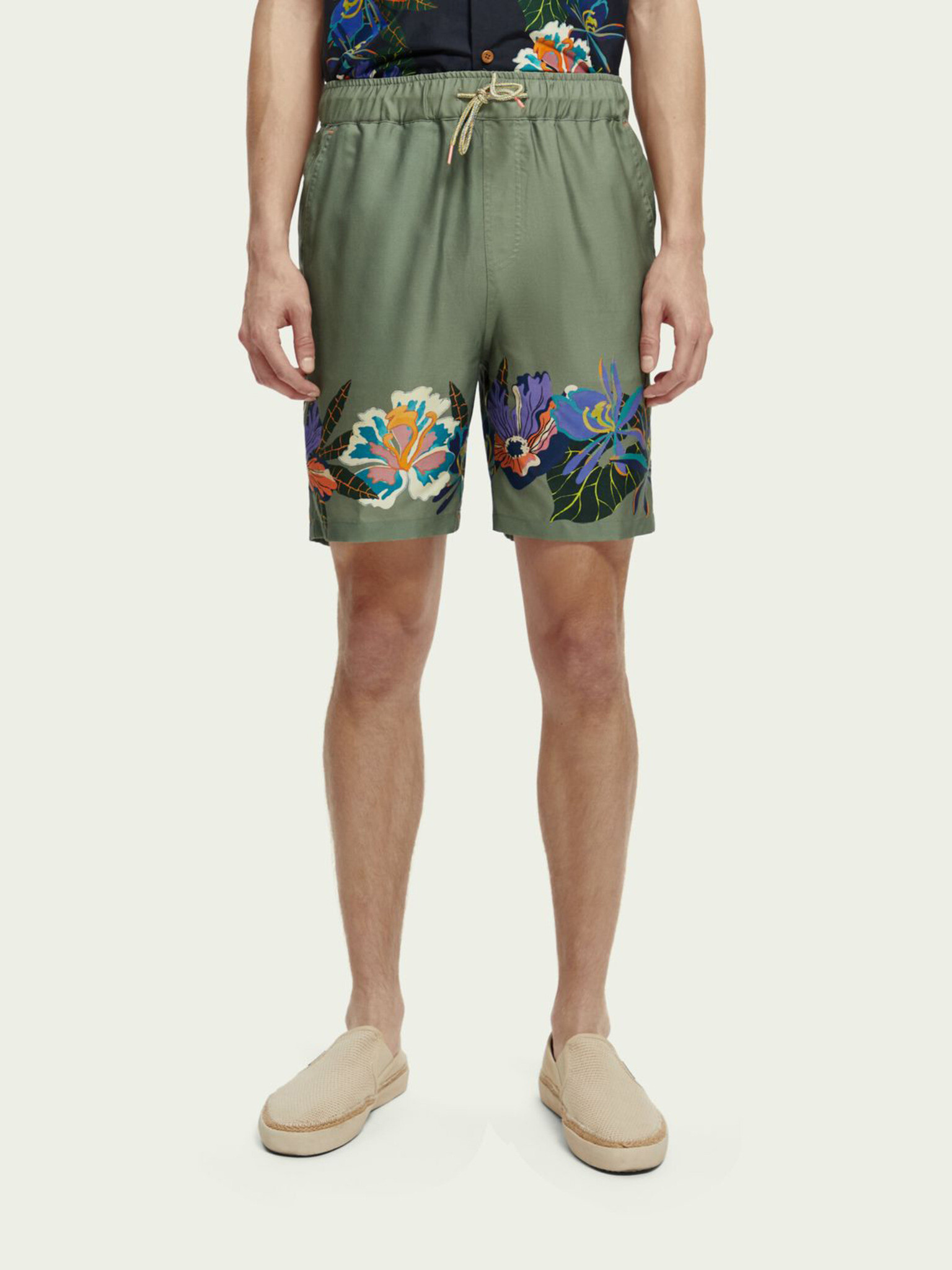 Scotch & Soda Short pants Green - Pepit.gr