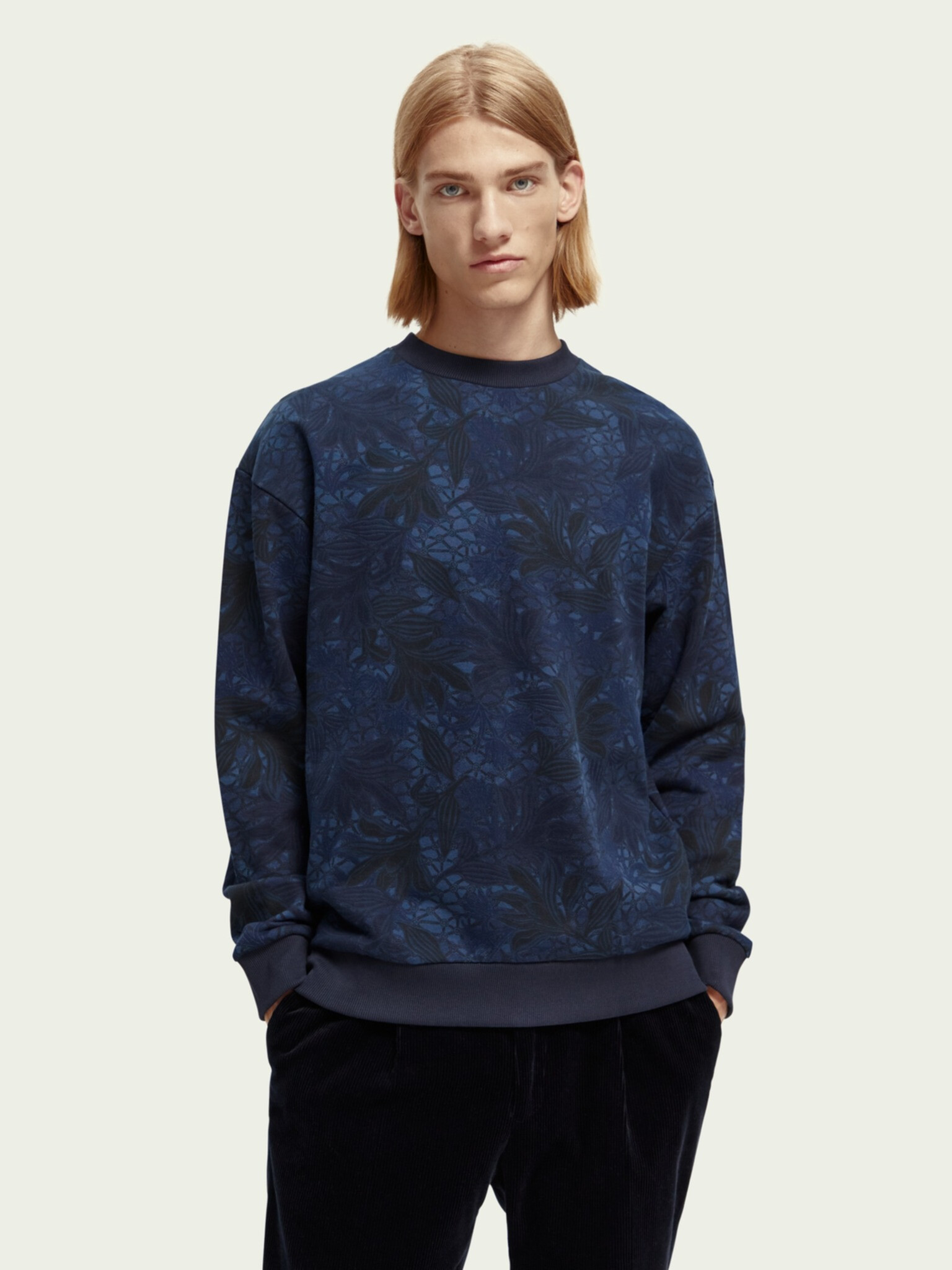 Scotch & Soda Sweatshirt Blue - Pepit.gr