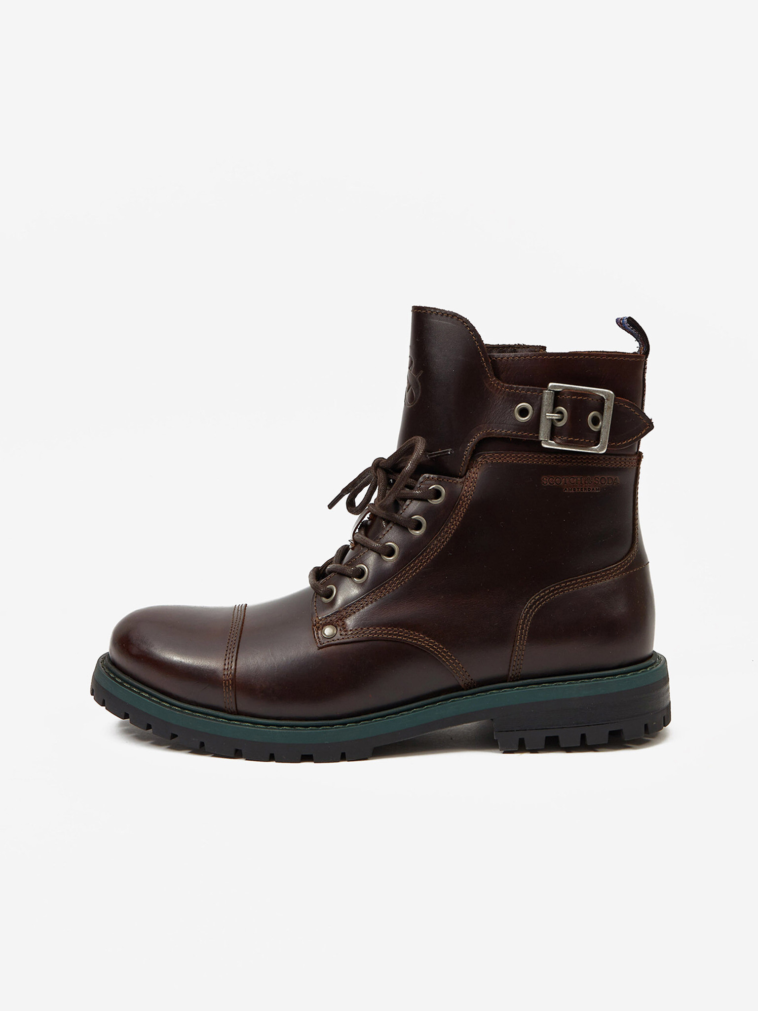 Scotch & Soda Traktor Ankle boots Brown - Pepit.gr