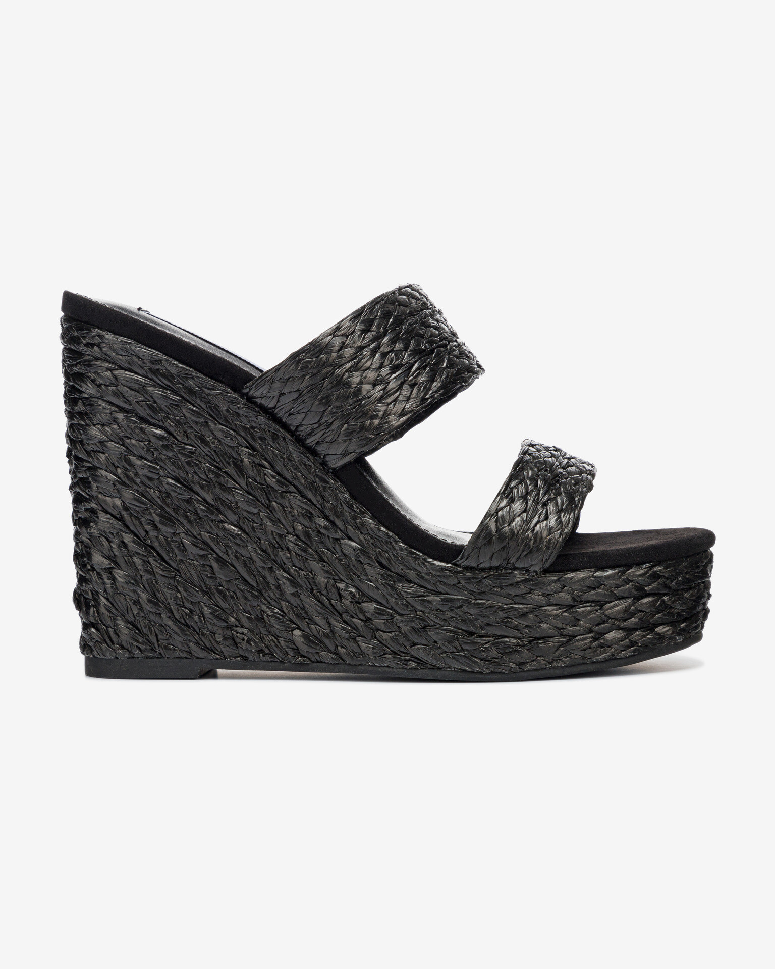 Steve Madden Sunflower Wedges Black - Pepit.gr