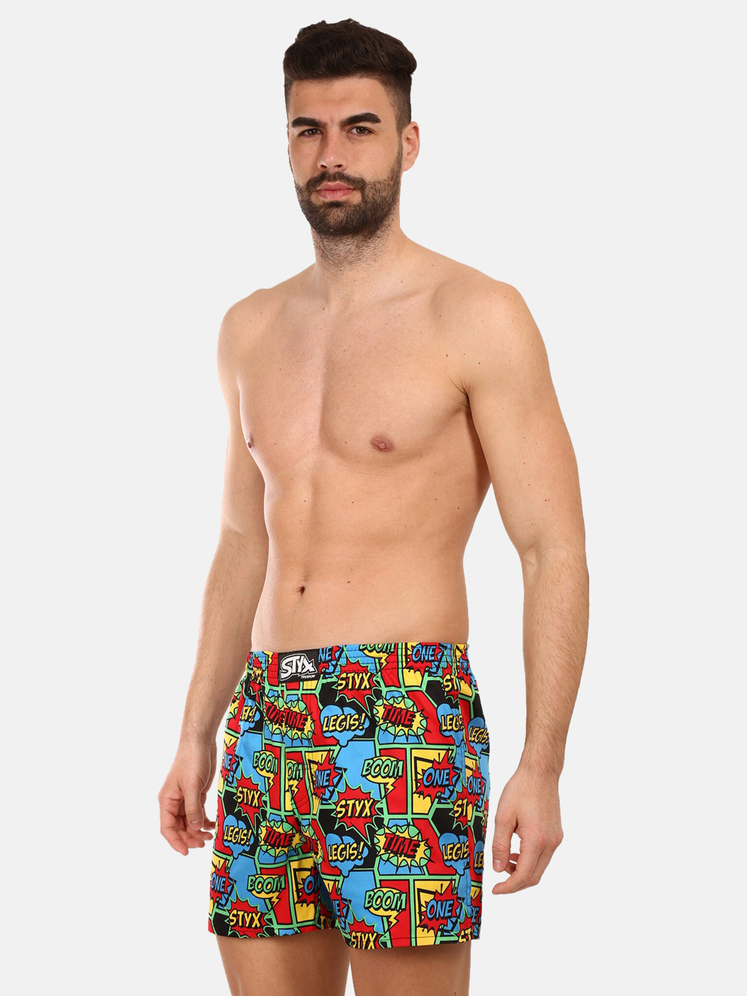 Styx Boom Boxer shorts Blue - Pepit.gr