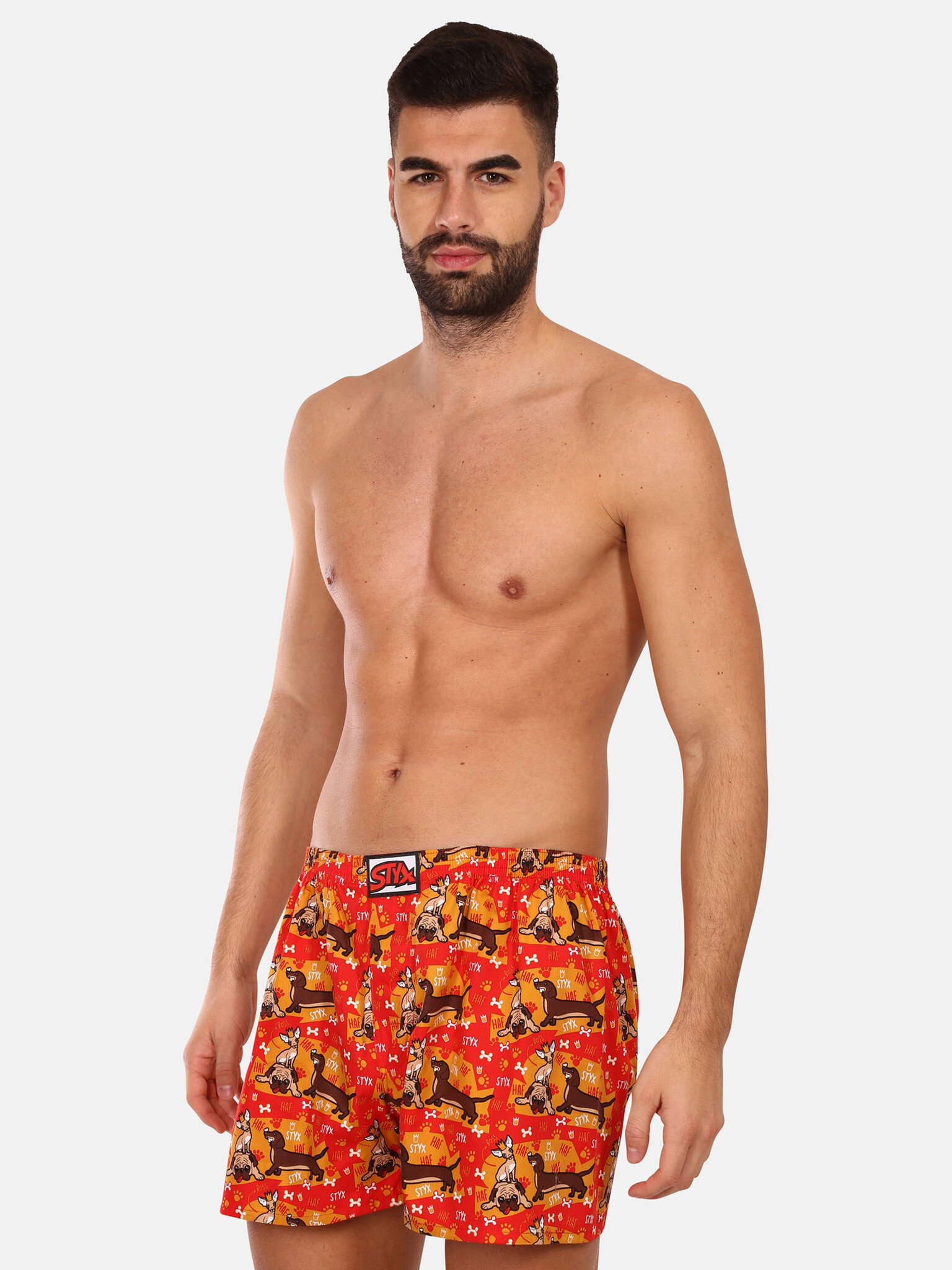 Styx Boxer shorts Red - Pepit.gr