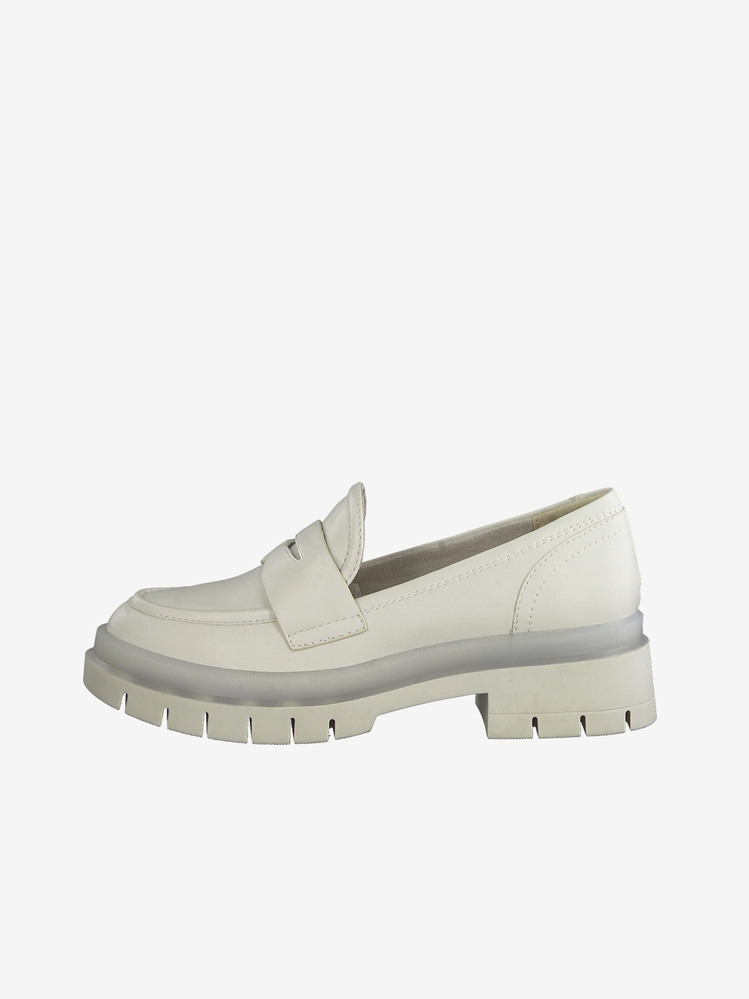 Tamaris Moccasins White - Pepit.gr