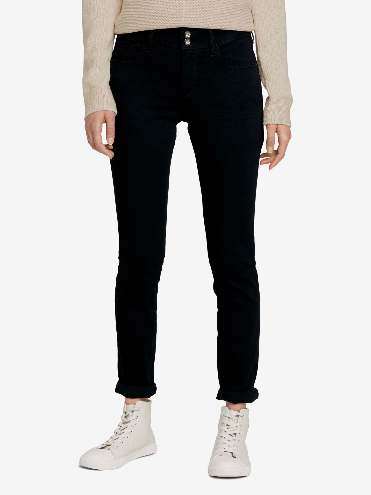 Tom Tailor Alexa Skinny Jeans Black - Pepit.gr