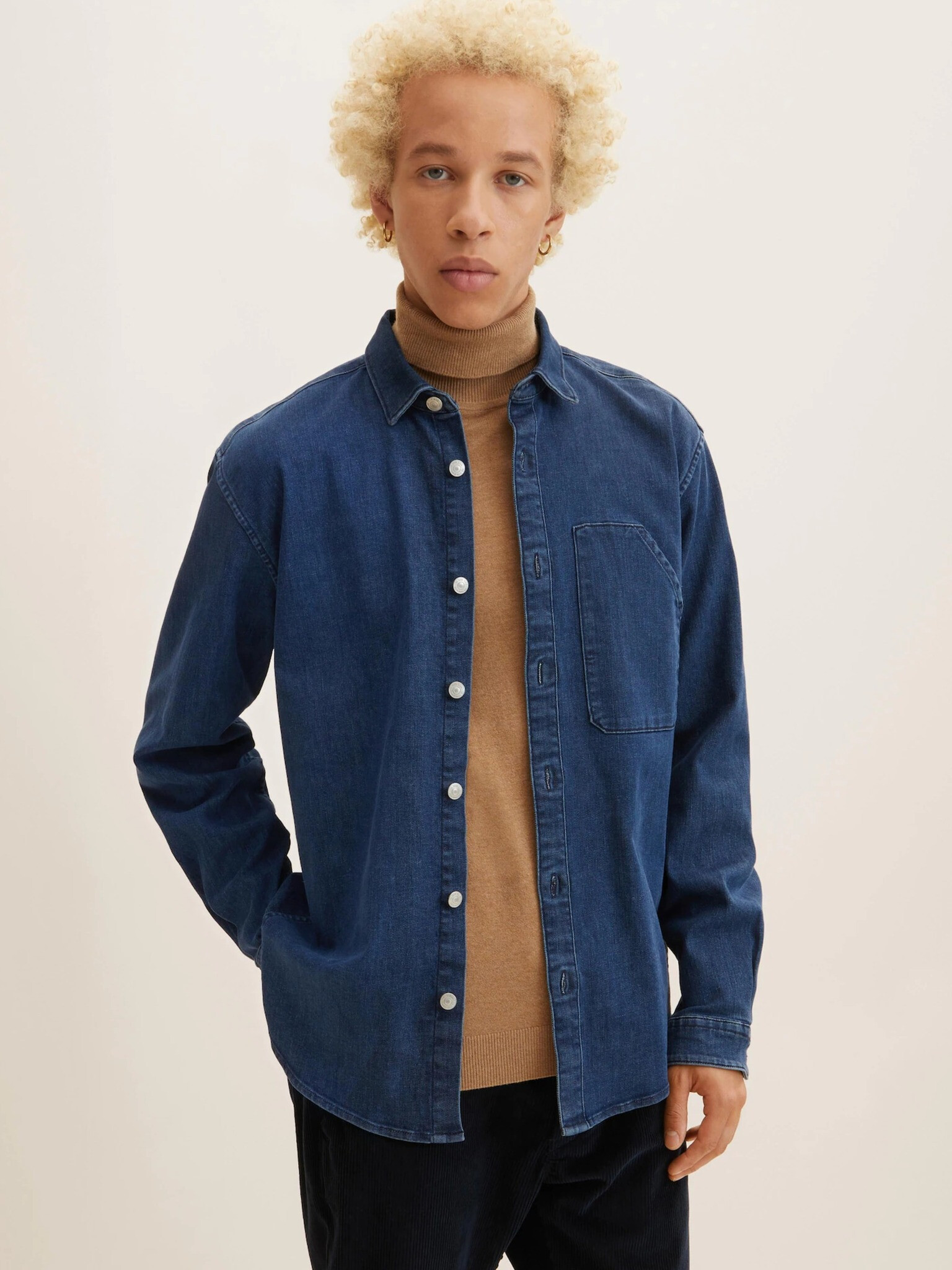 Tom Tailor Denim Shirt Blue - Pepit.gr