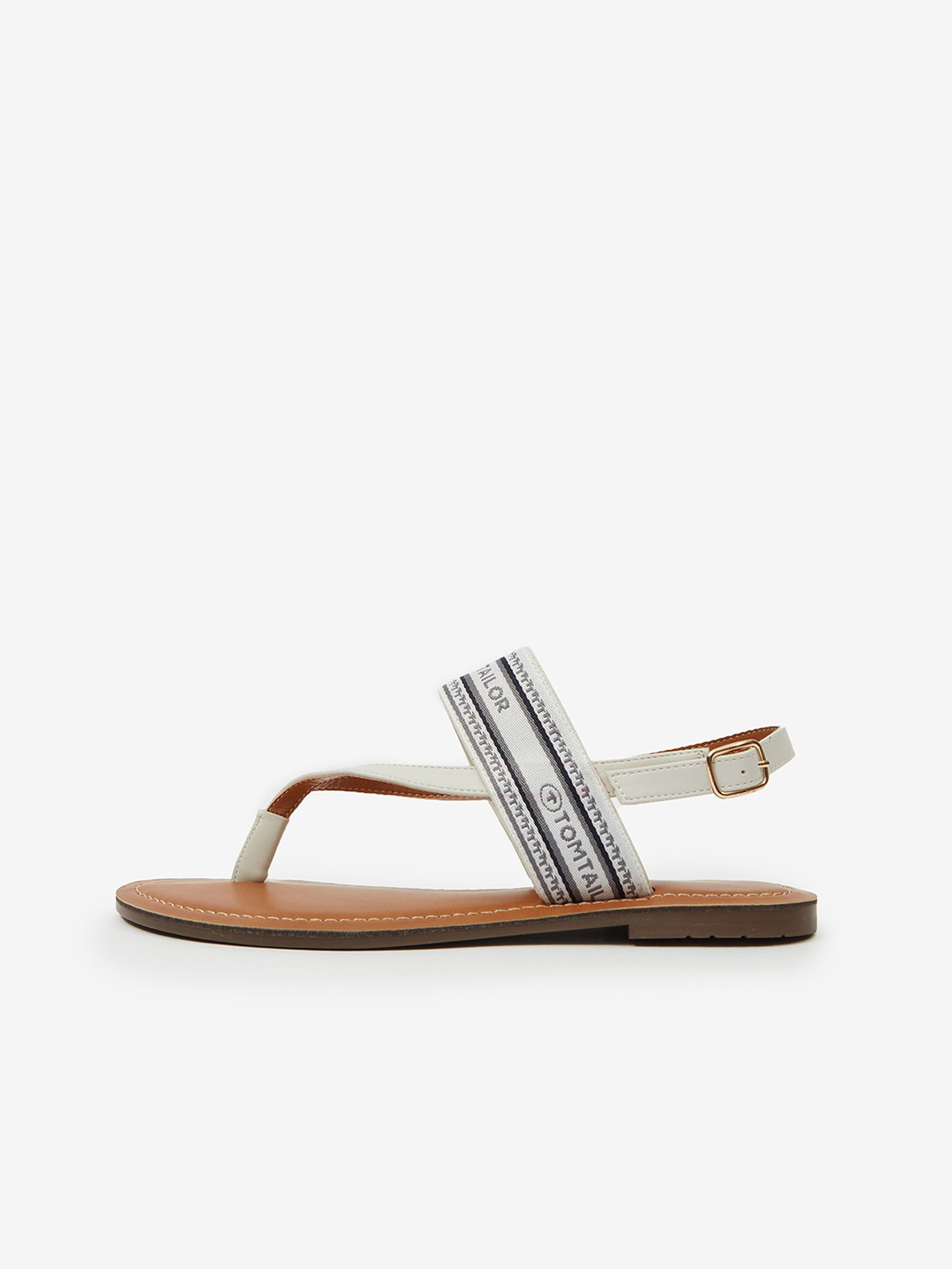 Tom Tailor Sandals White - Pepit.gr