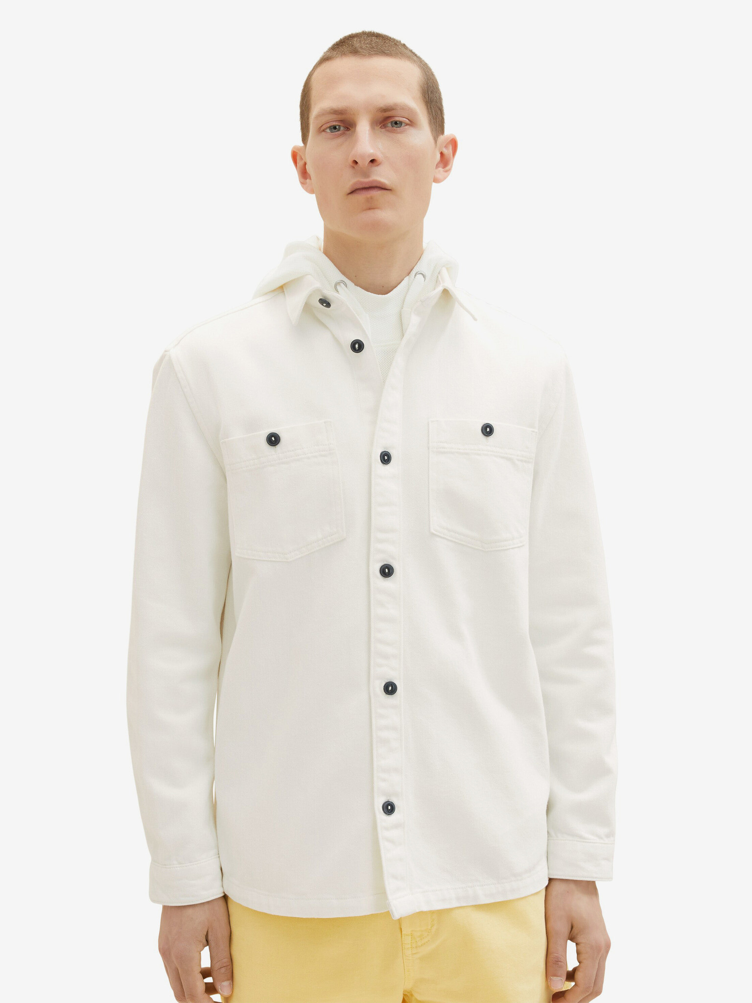 Tom Tailor Shirt White - Pepit.gr