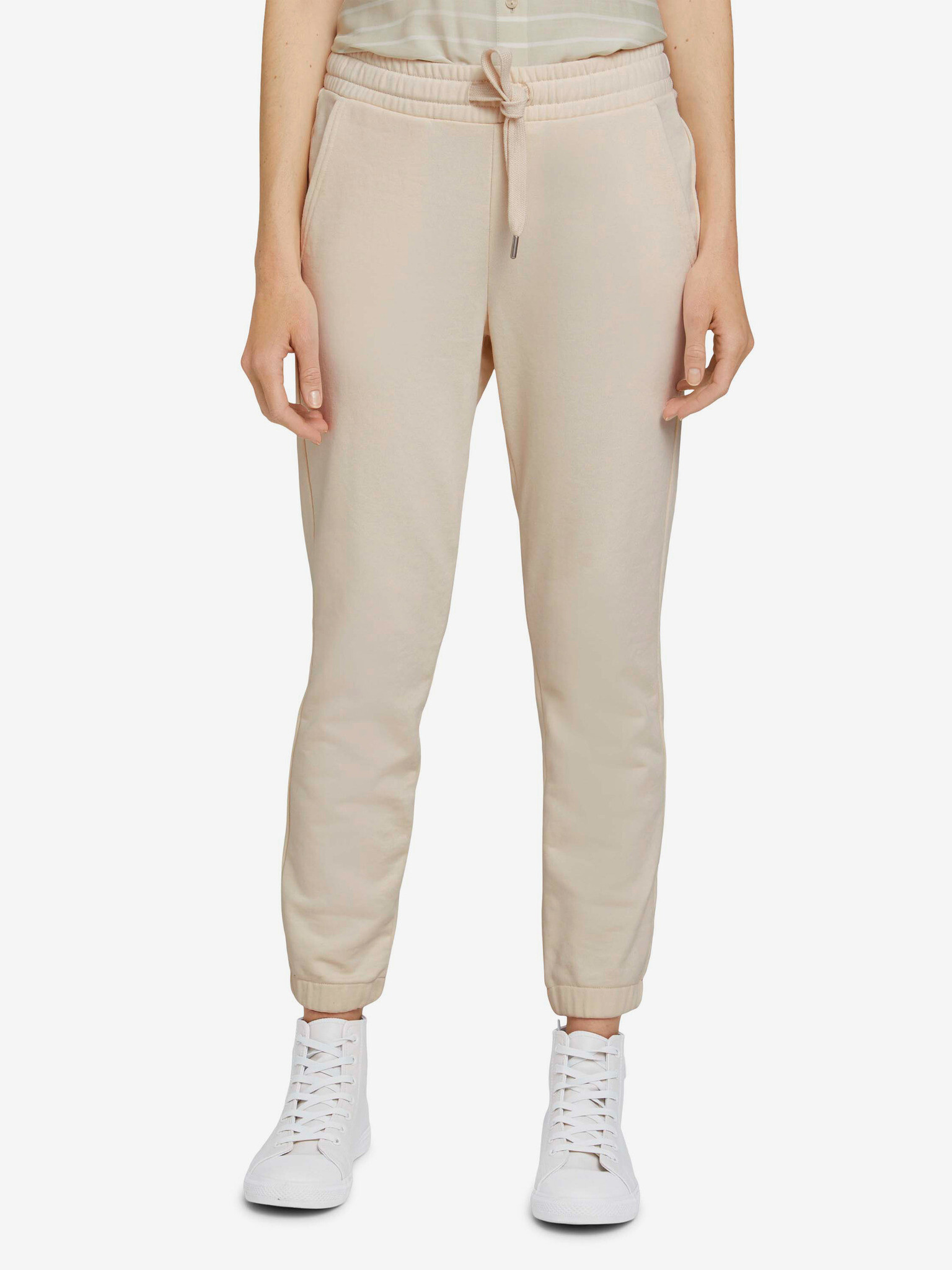 Tom Tailor Sweatpants Beige - Pepit.gr