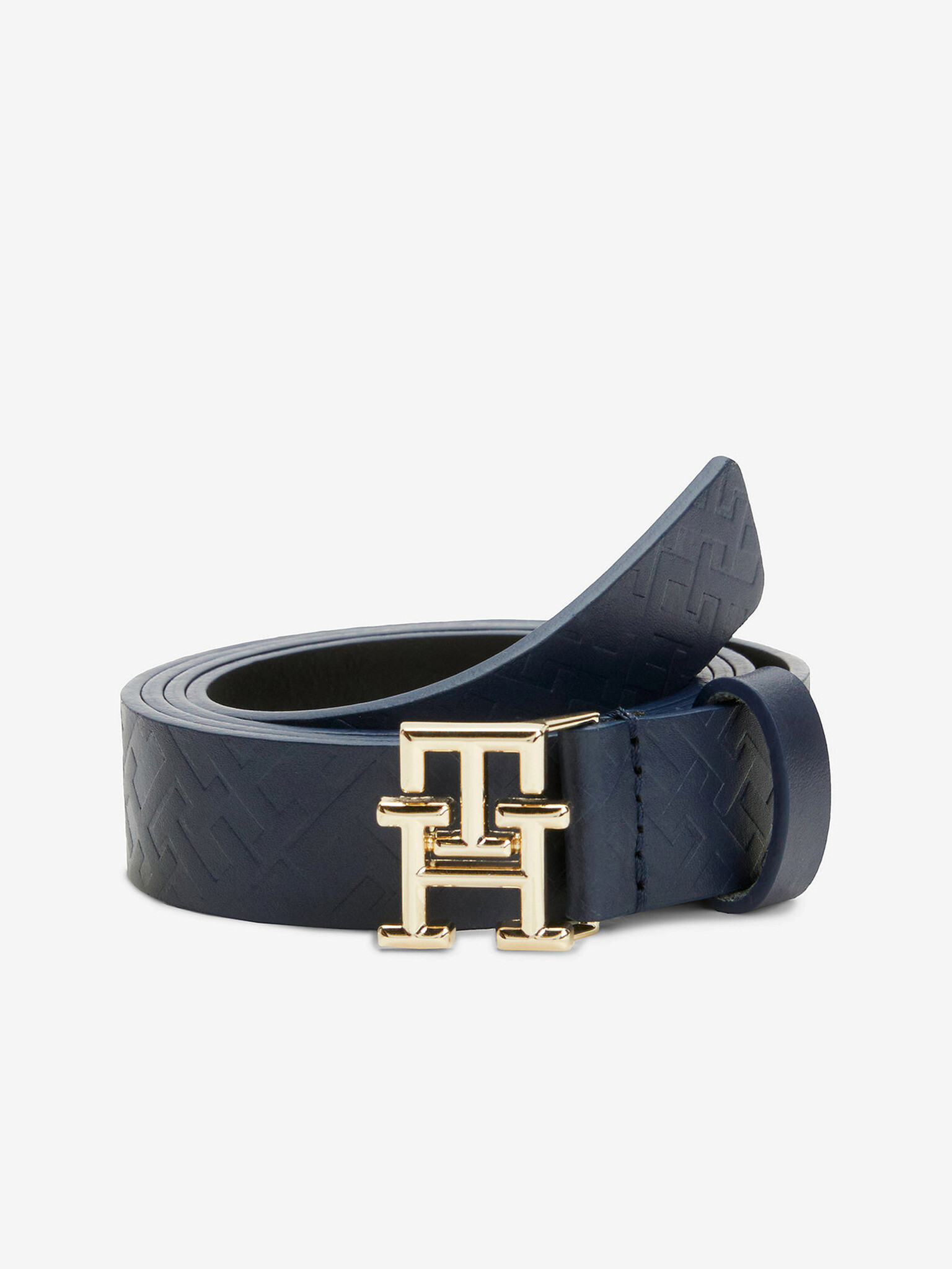 Tommy Hilfiger Belt Blue - Pepit.gr