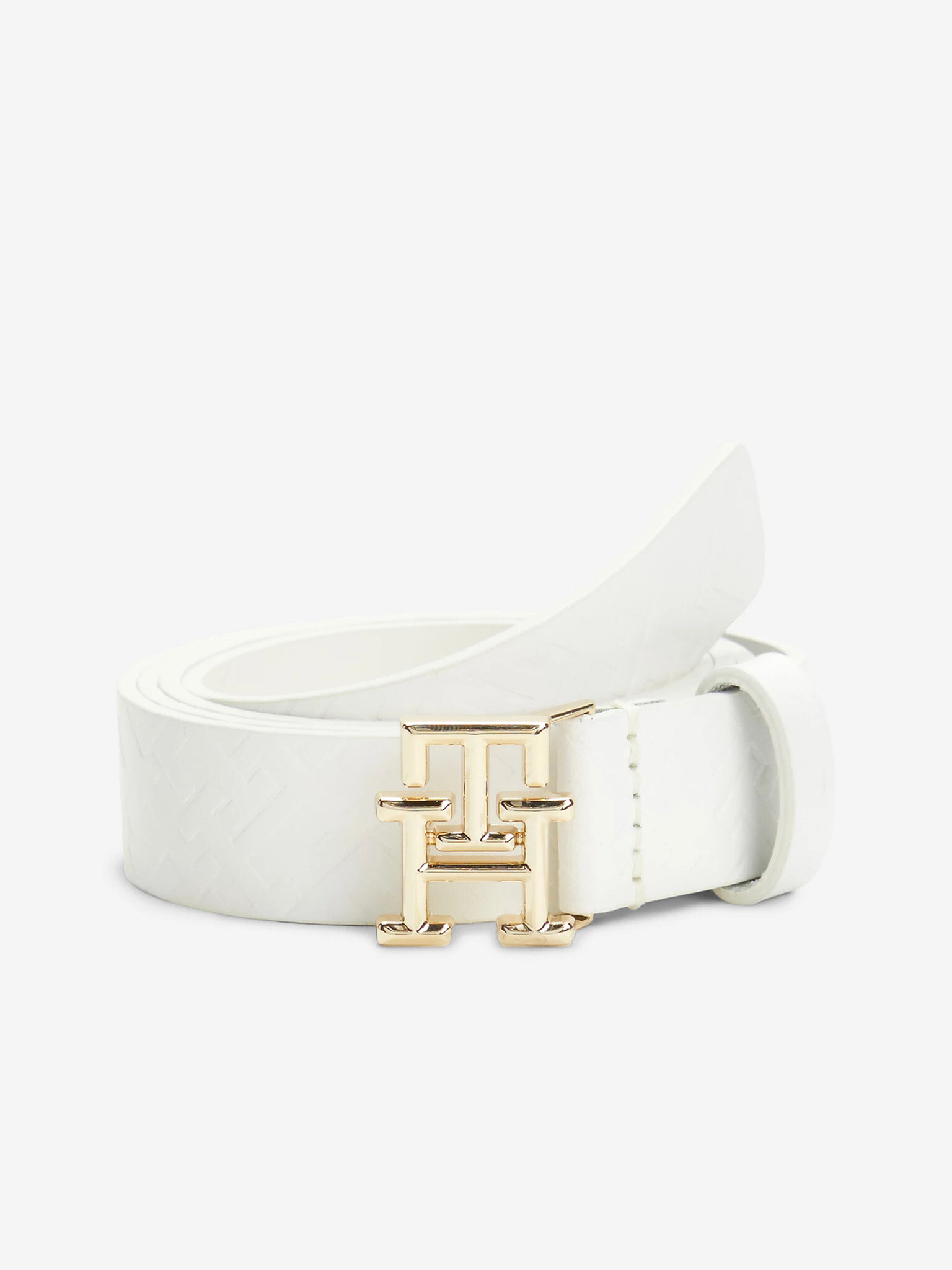 Tommy Hilfiger Belt White - Pepit.gr