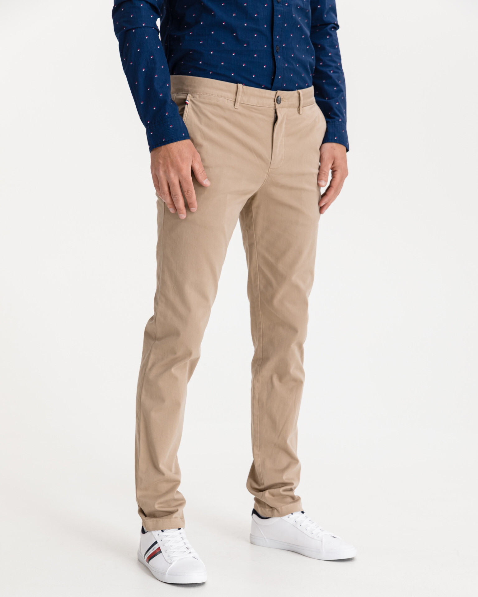 Tommy Hilfiger Bleecker Chino Trousers Blue - Pepit.gr