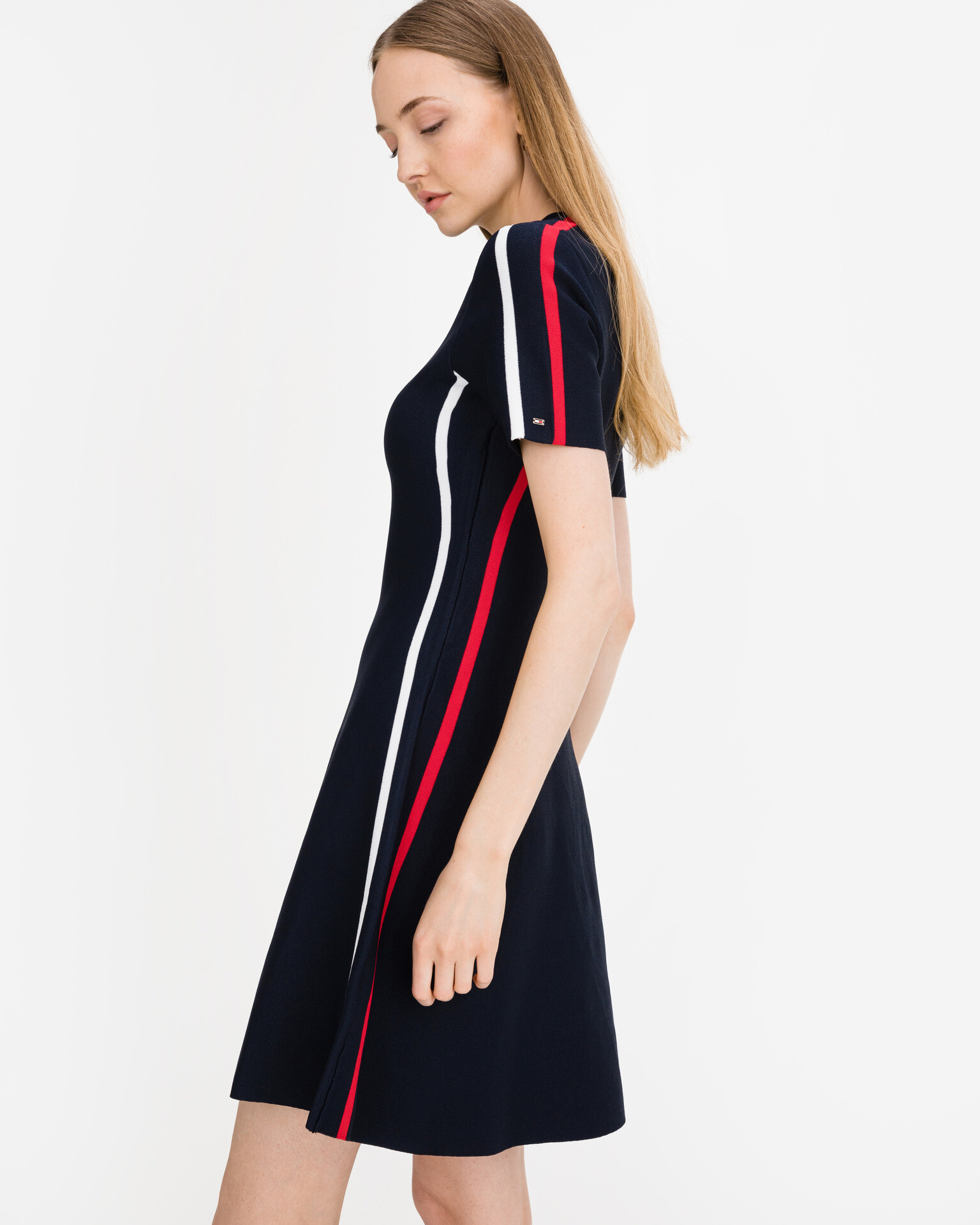 Tommy Hilfiger Colourblock Dresses Blue - Pepit.gr