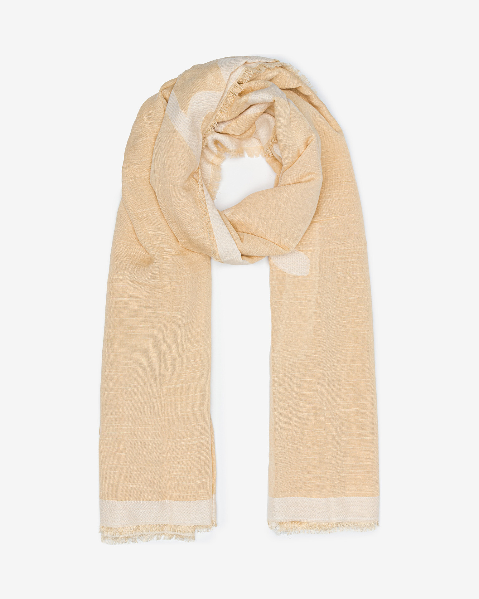 Tommy Hilfiger Signature Scarf Beige - Pepit.gr