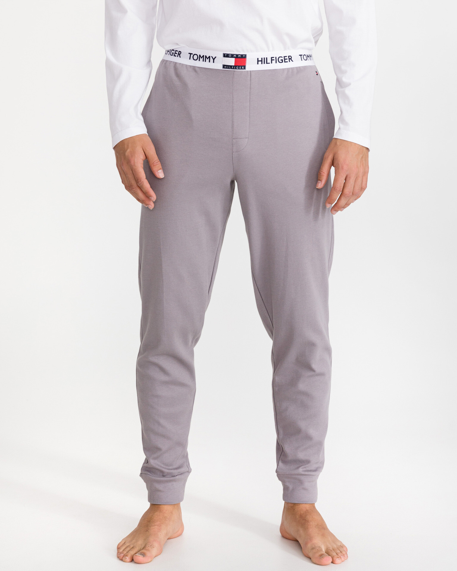 Tommy Hilfiger Sleeping pants Grey - Pepit.gr