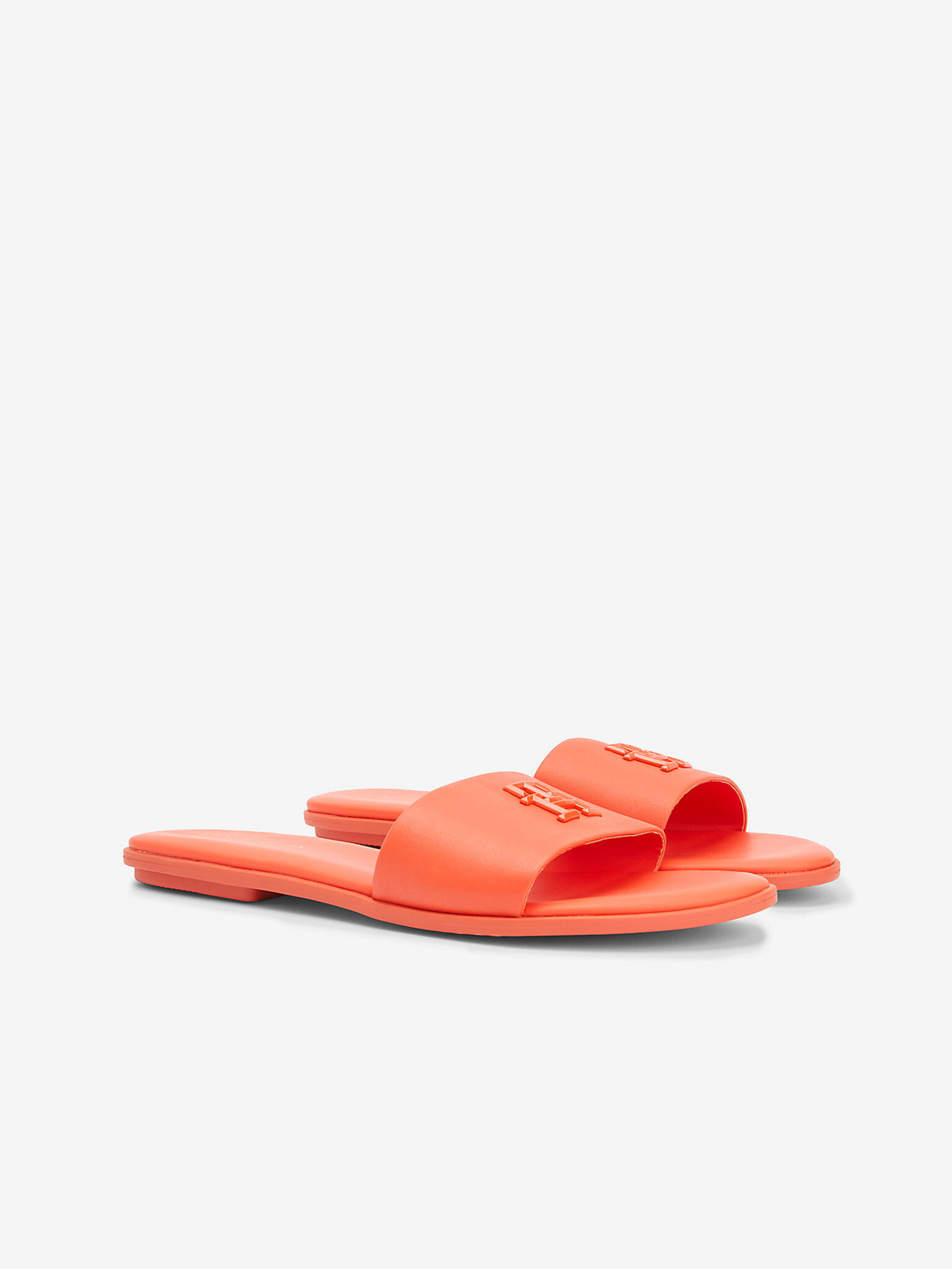 Tommy Hilfiger Slippers Orange - Pepit.gr