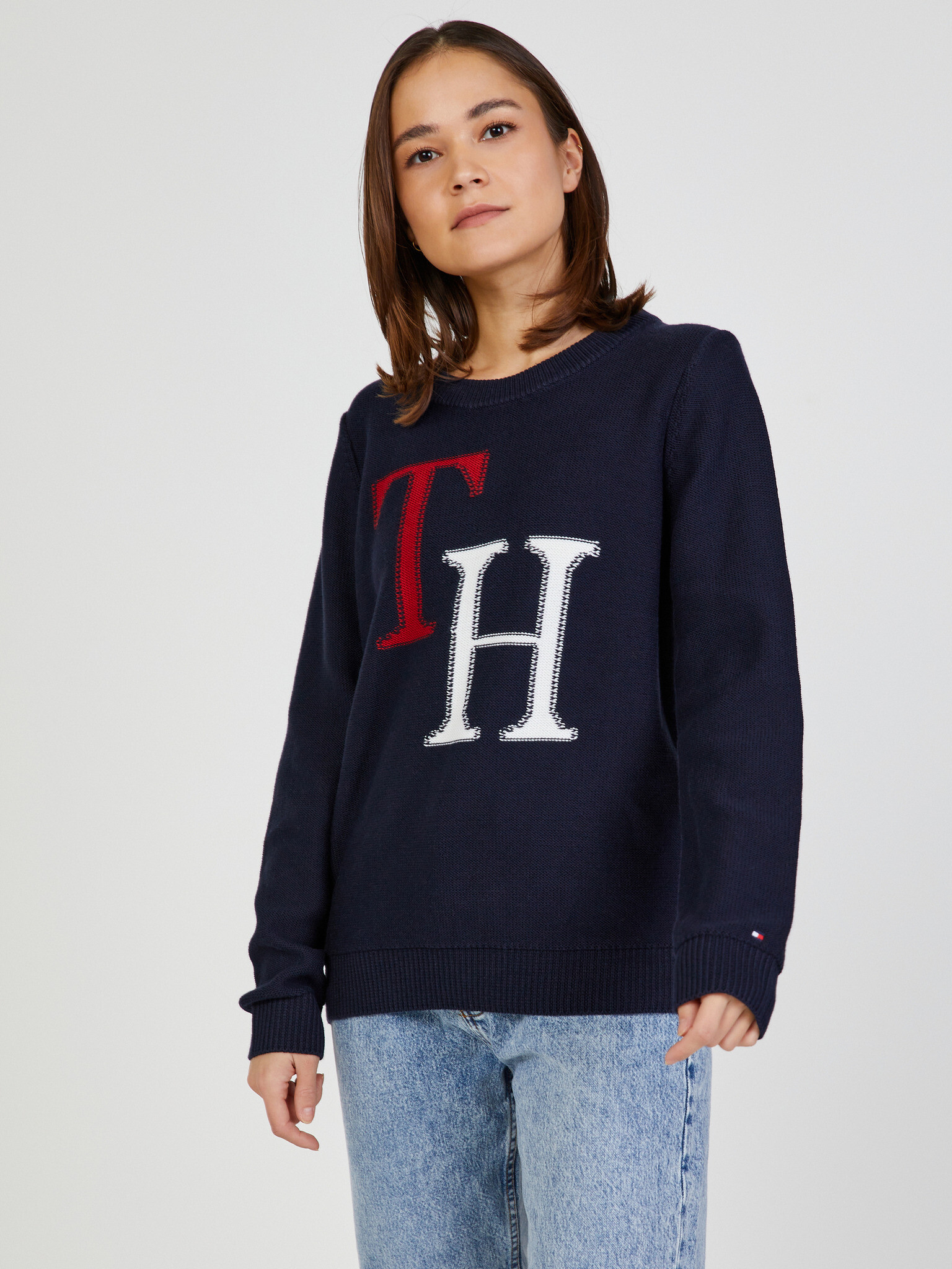 Tommy Hilfiger Sweater Blue - Pepit.gr