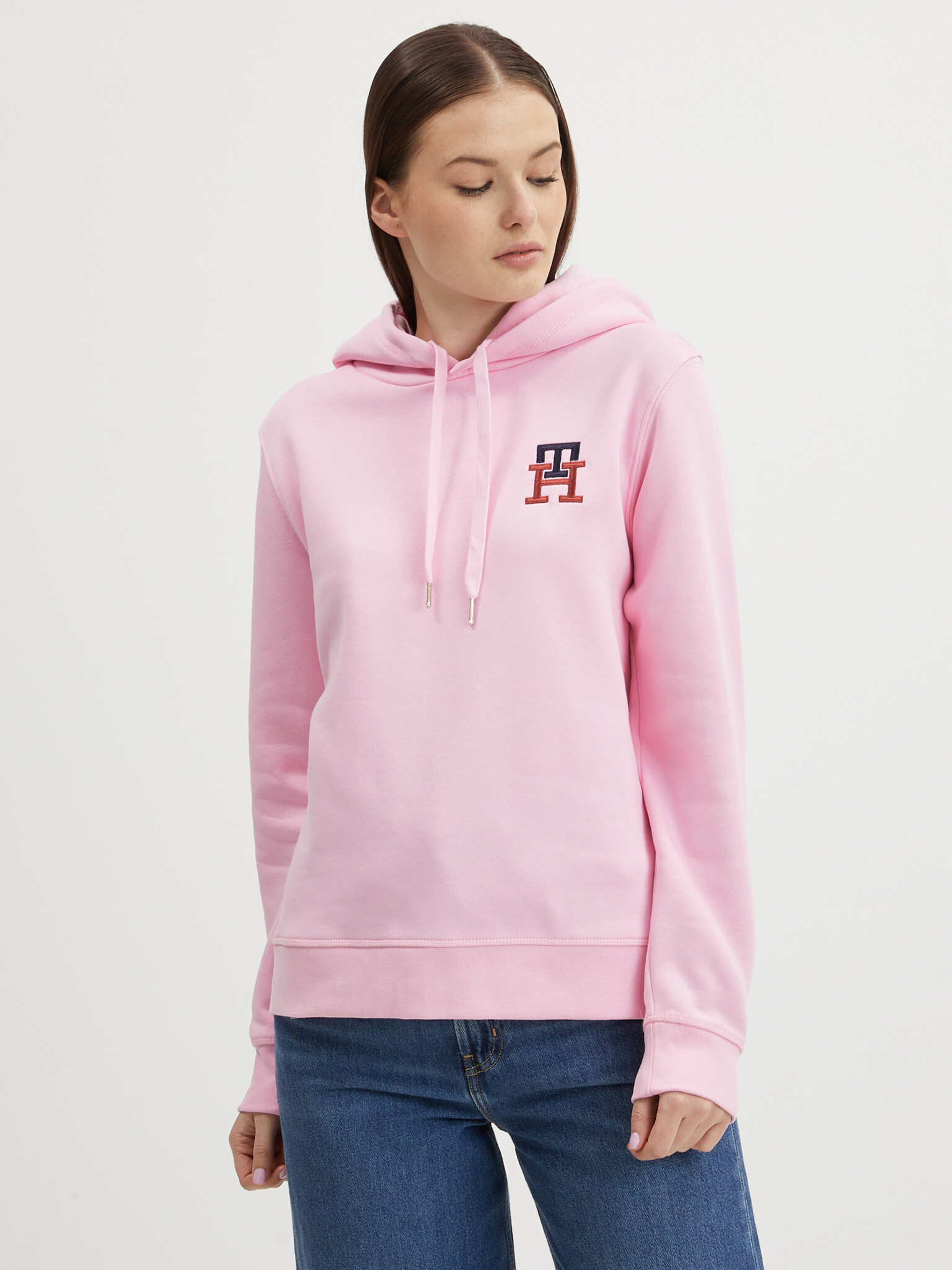 Tommy Hilfiger Sweatshirt Pink - Pepit.gr