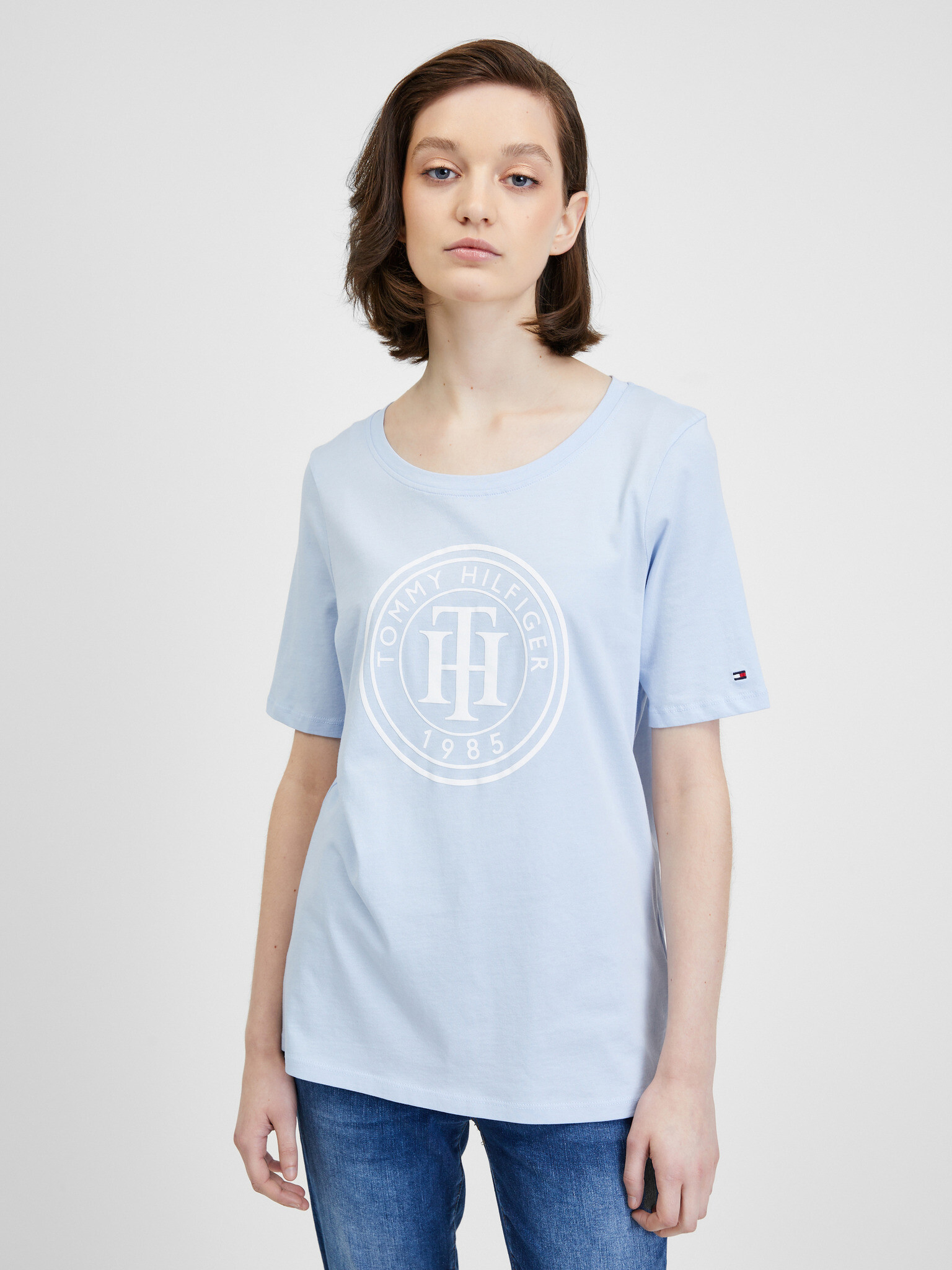 Tommy Hilfiger T-shirt Blue - Pepit.gr