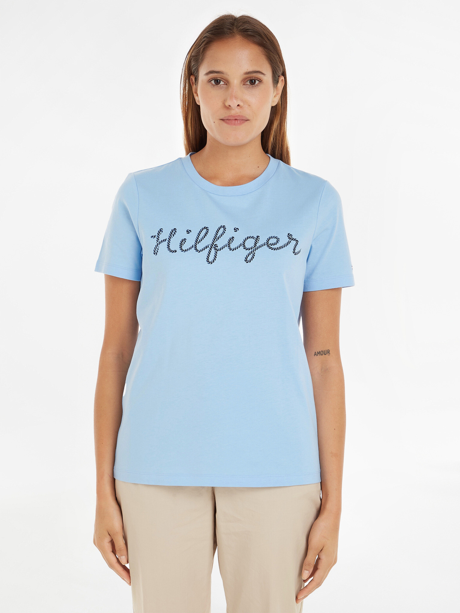 Tommy Hilfiger T-shirt Blue - Pepit.gr