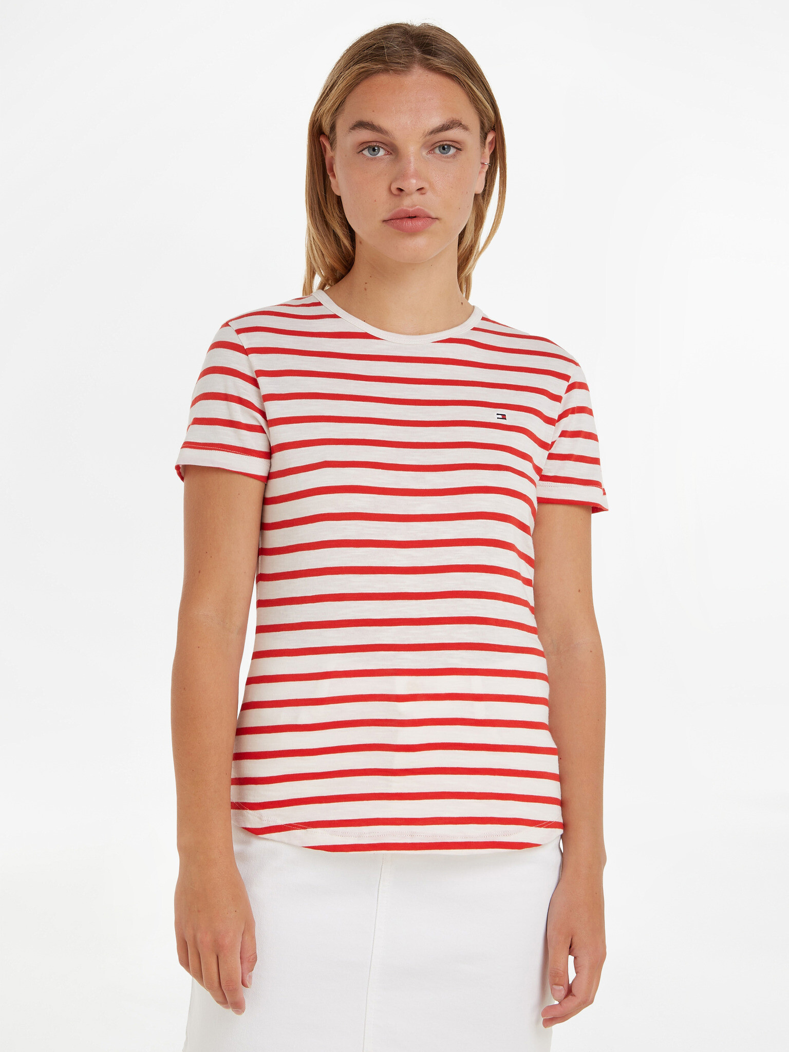 Tommy Hilfiger T-shirt Red - Pepit.gr