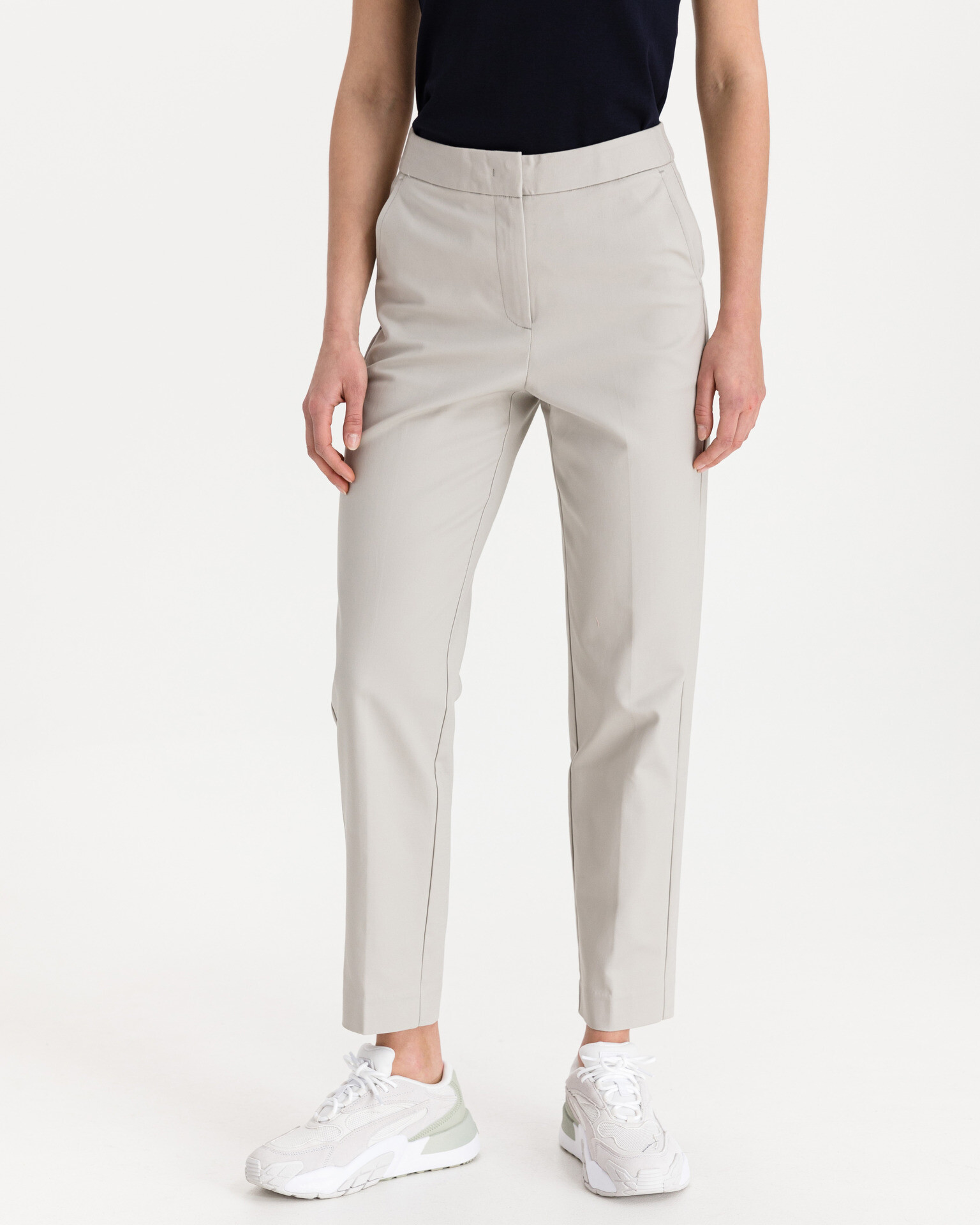 Tommy Hilfiger Trousers Grey - Pepit.gr