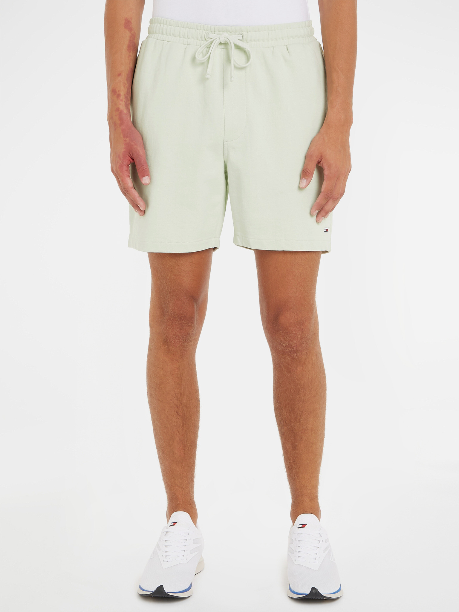 Tommy Jeans College Pop Surger Short pants Green - Pepit.gr