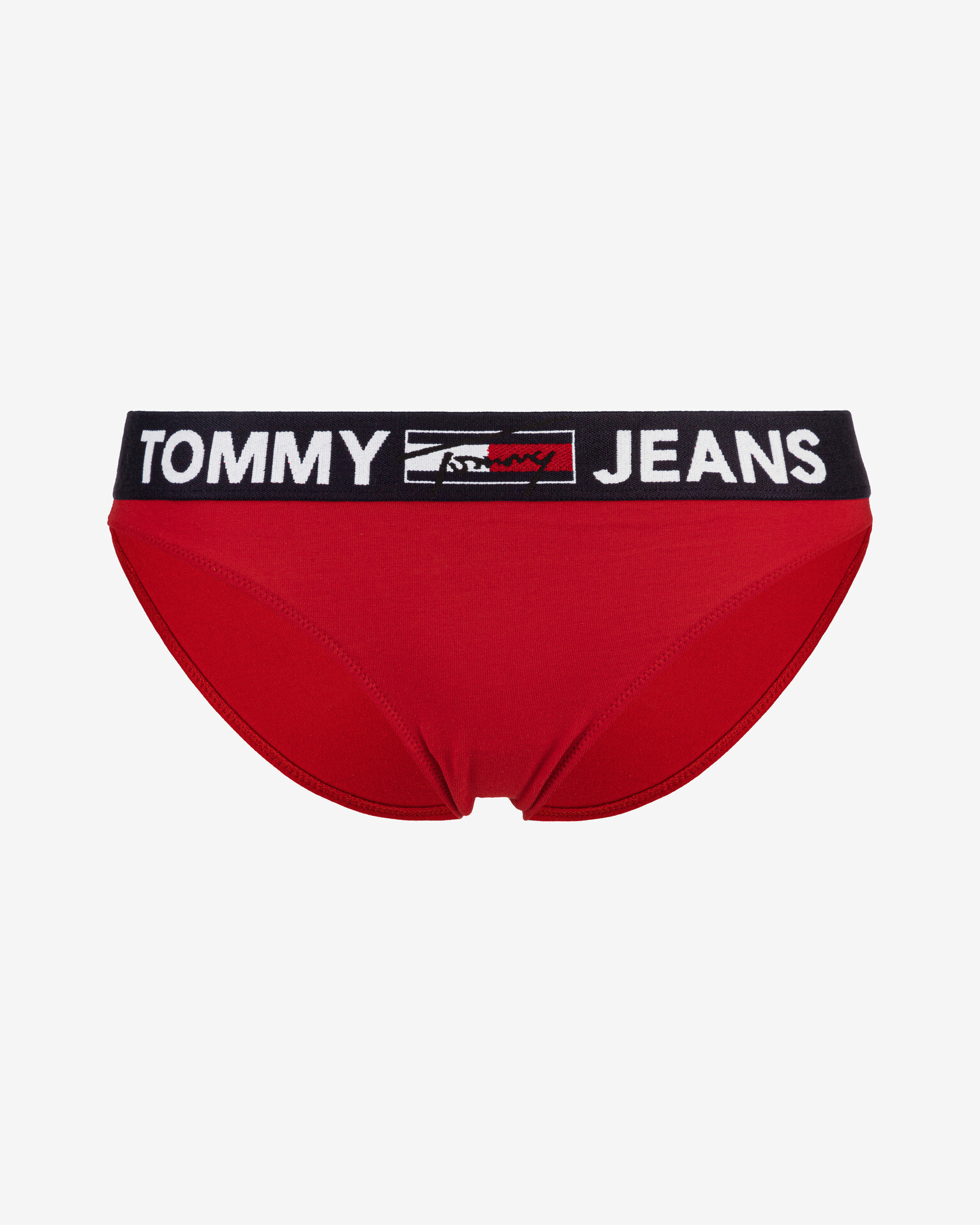 Tommy Jeans Contrast Waistband Briefs Red - Pepit.gr