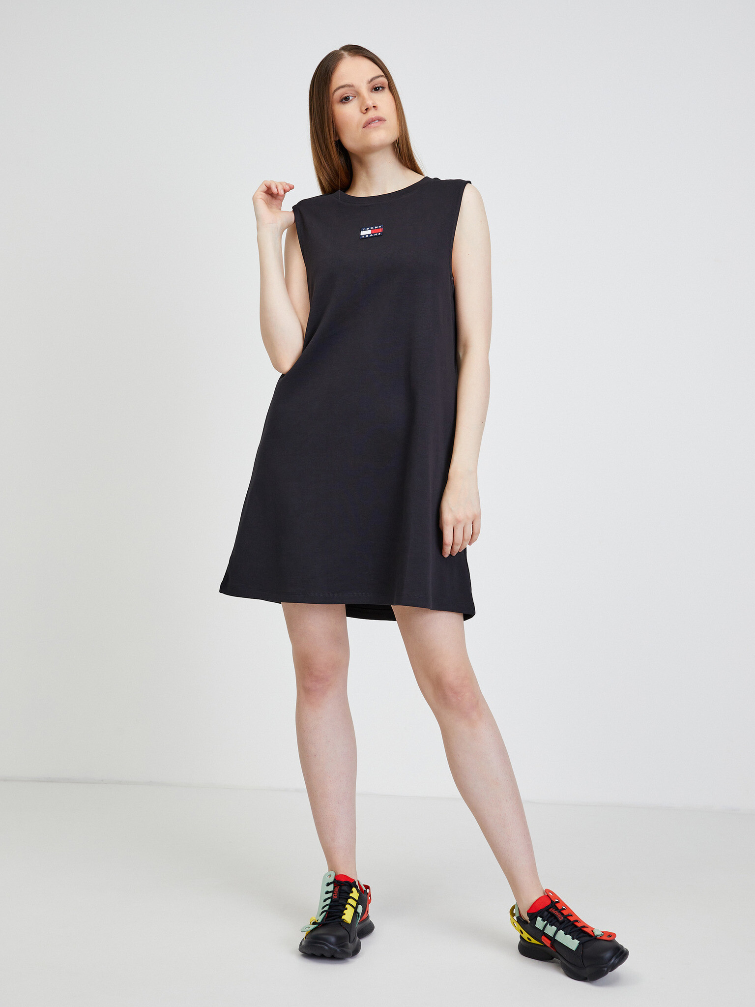 Tommy Jeans Dresses Black - Pepit.gr